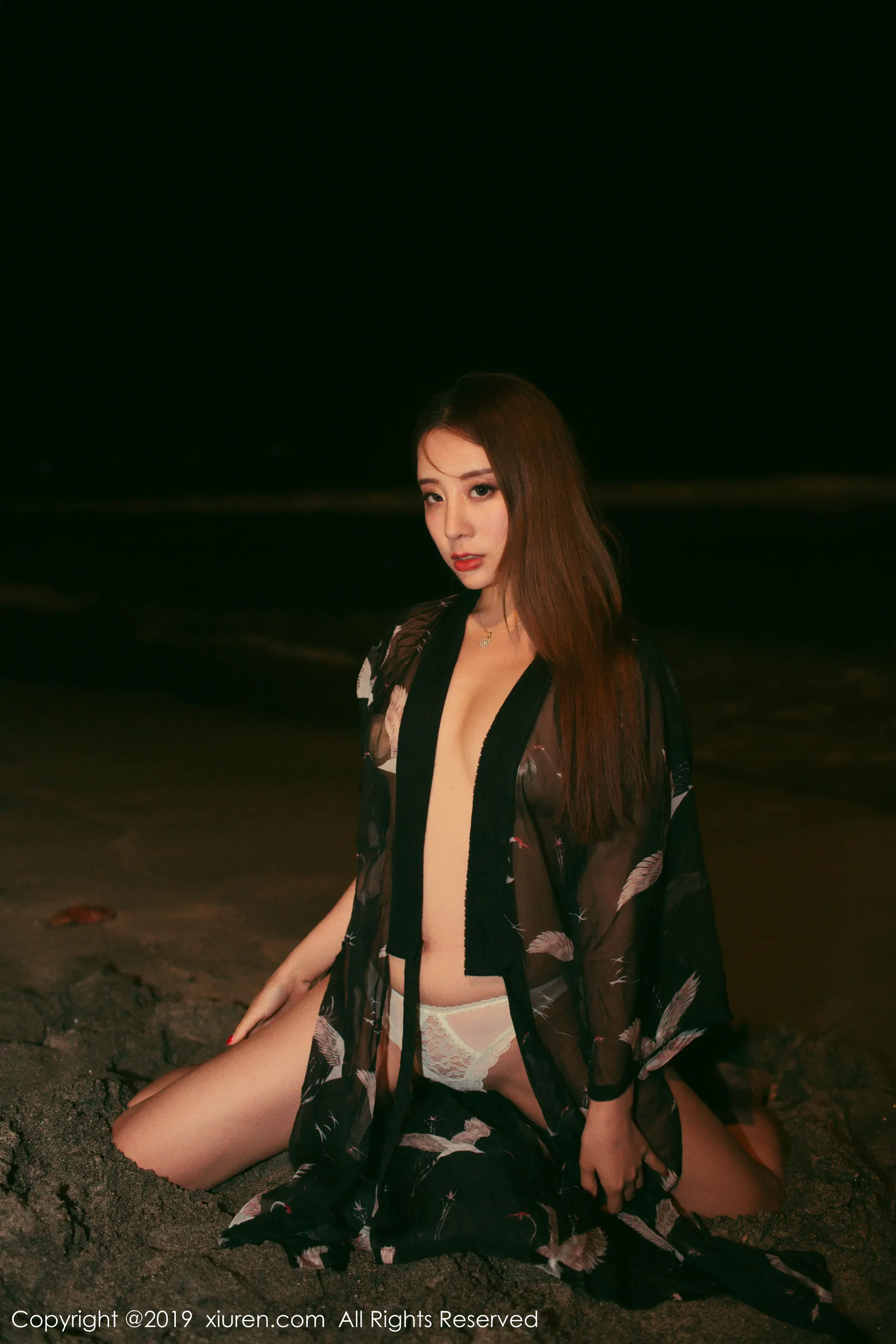 午後台北模特寫真精選 – 優雅山景激情完美融合典藏 - 43
