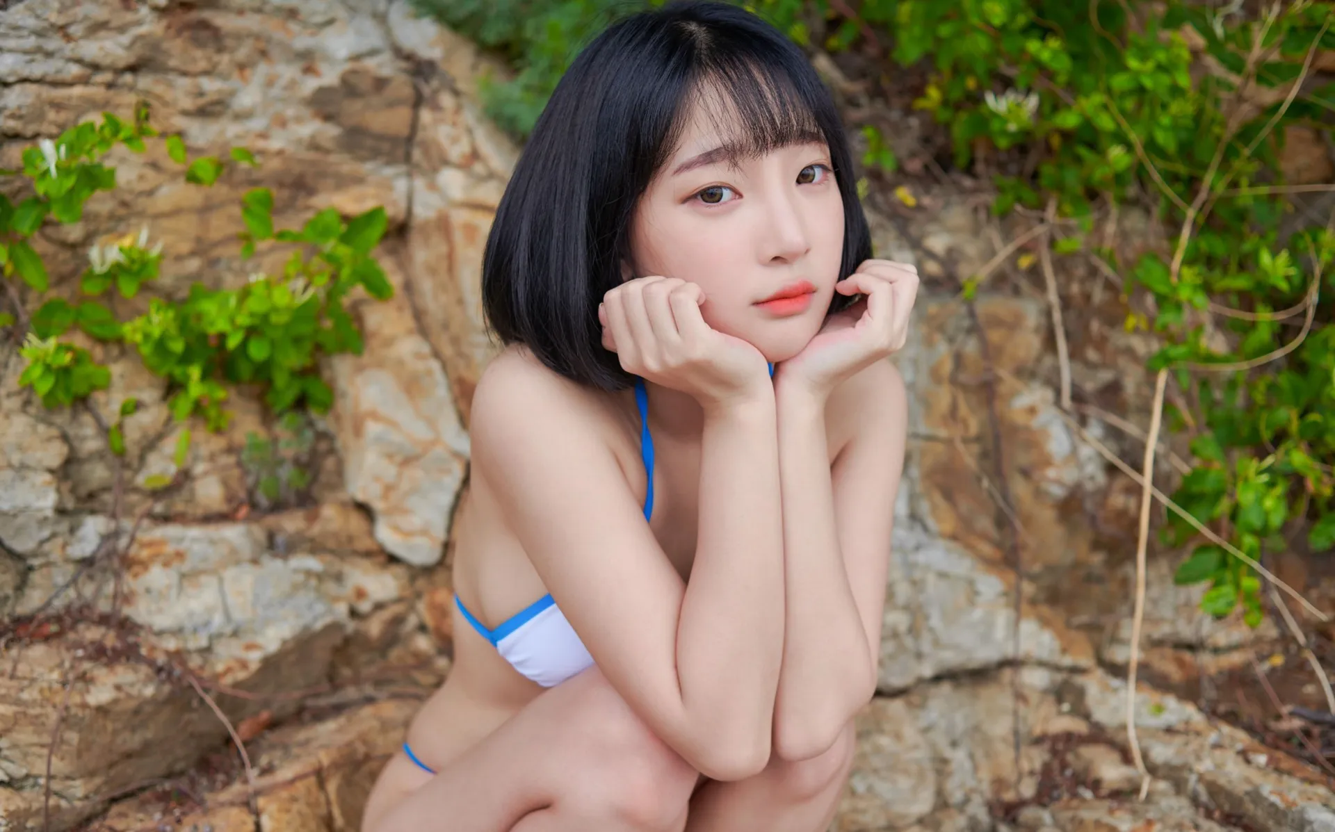 深夜台南護士寫真精選 – 魅惑自然光靜謐完美融合限量 - 61
