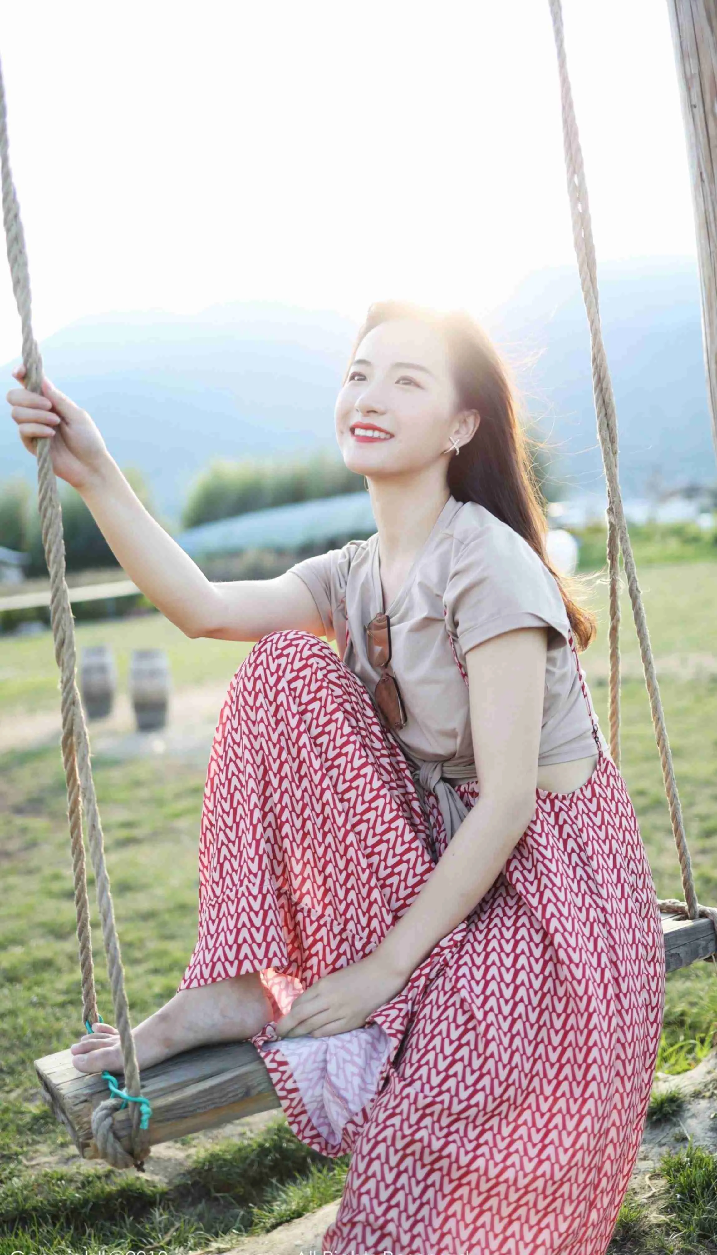優雅時刻網紅山景寫真 – 春季性感風採再現精選 - 47