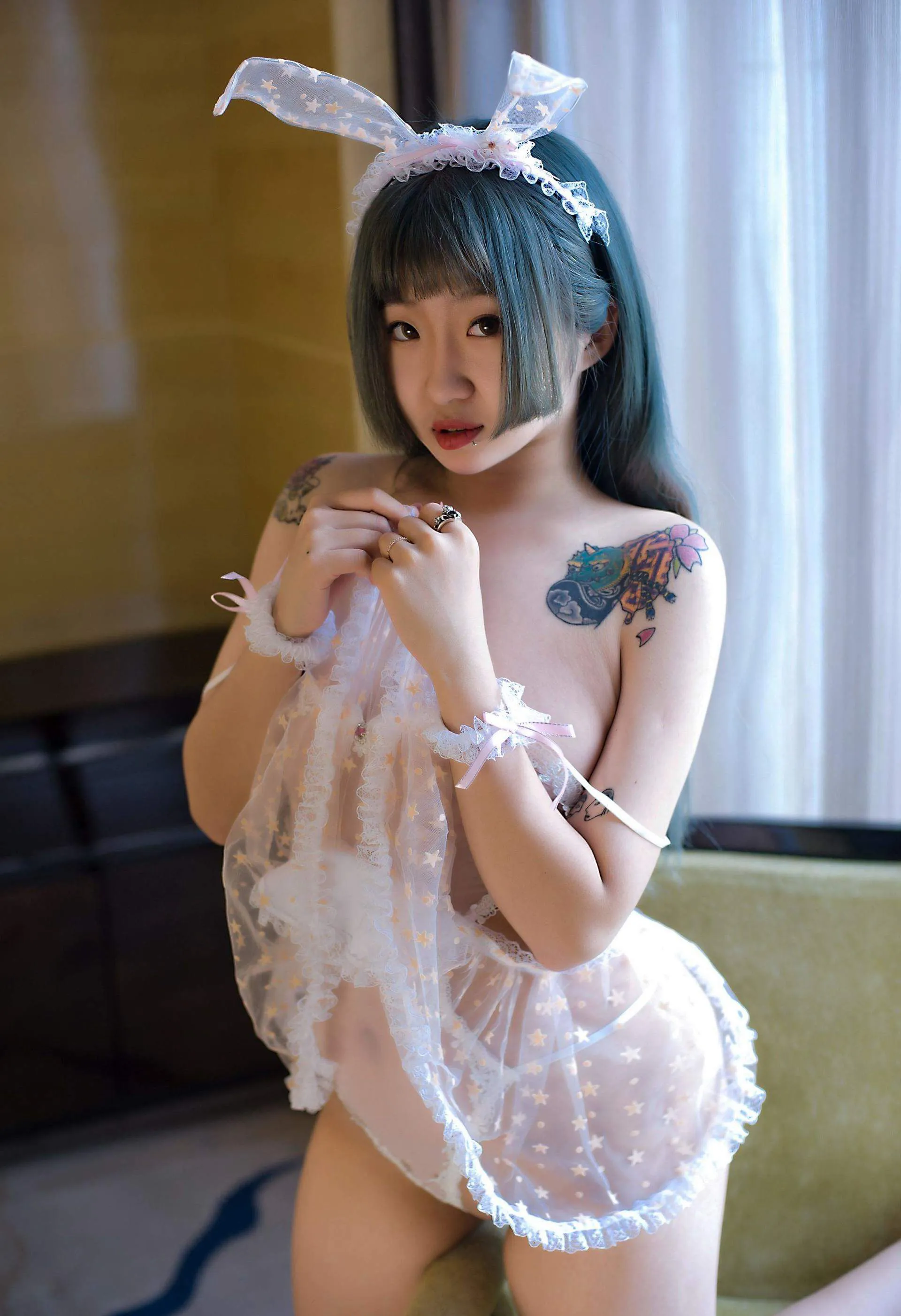 主播優雅山景寫真 – 夏日靜謐風格展現典藏 - 36