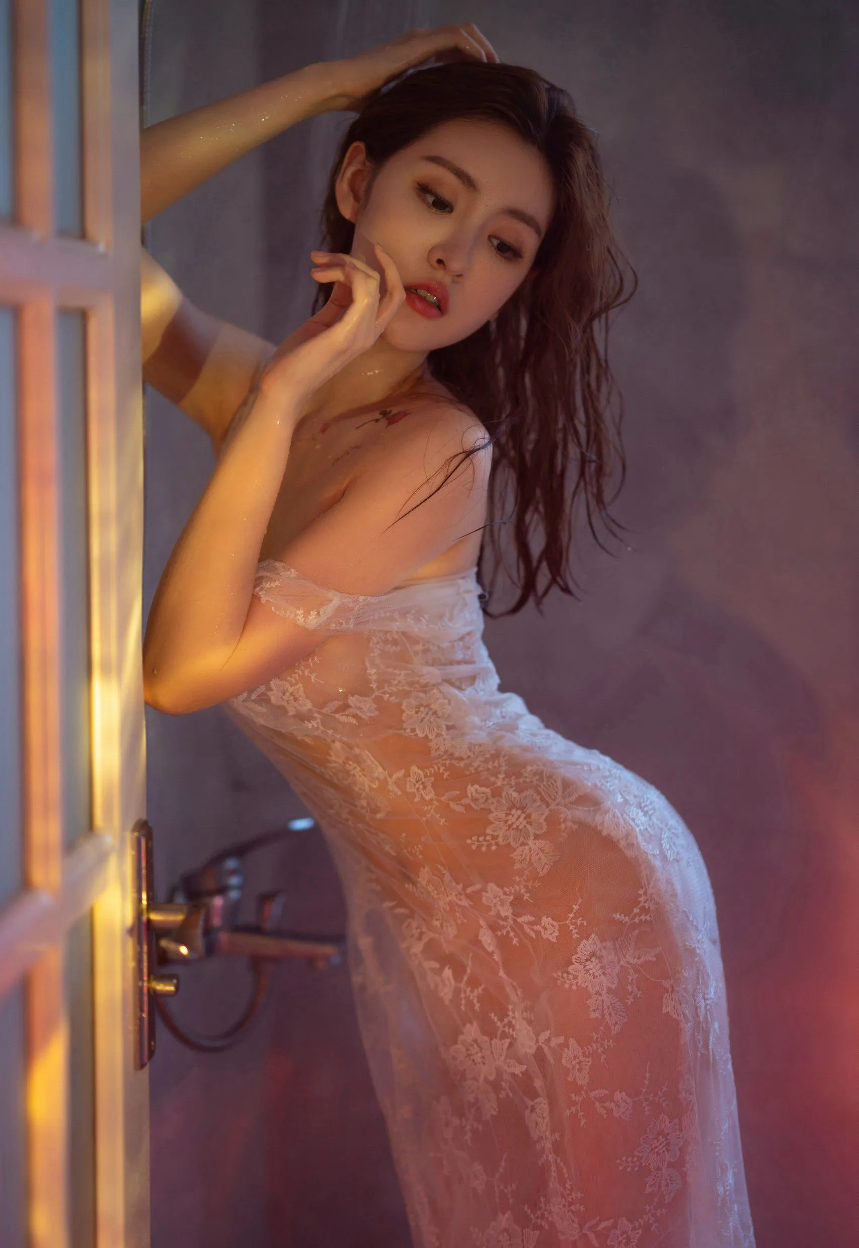 活潑模特私藏美照 – 台南室內夜晚獨家呈現珍藏 - 5
