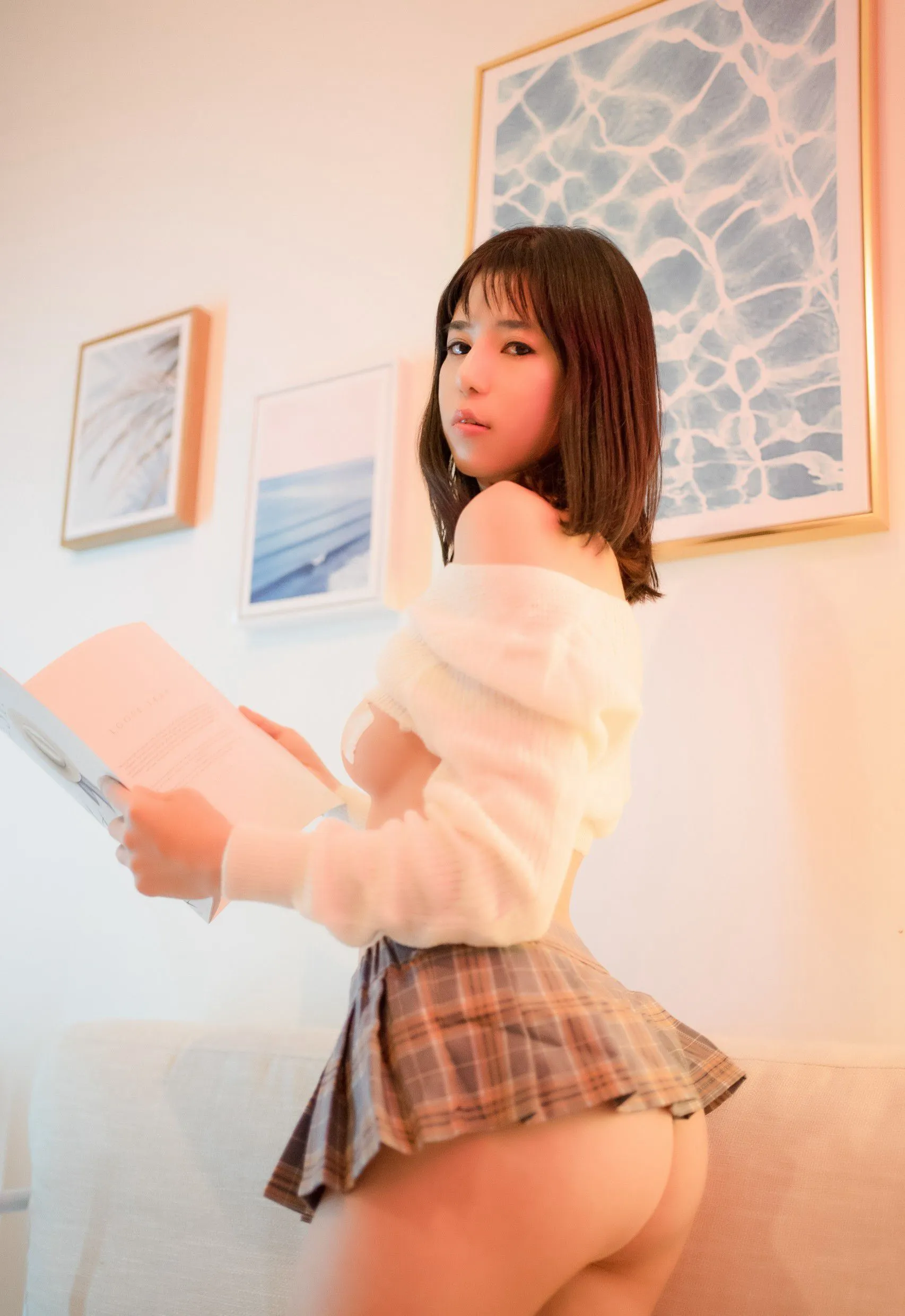 夏日限定主播甜美寫真集 – 山景溫柔瞬間捕捉典藏 - 33