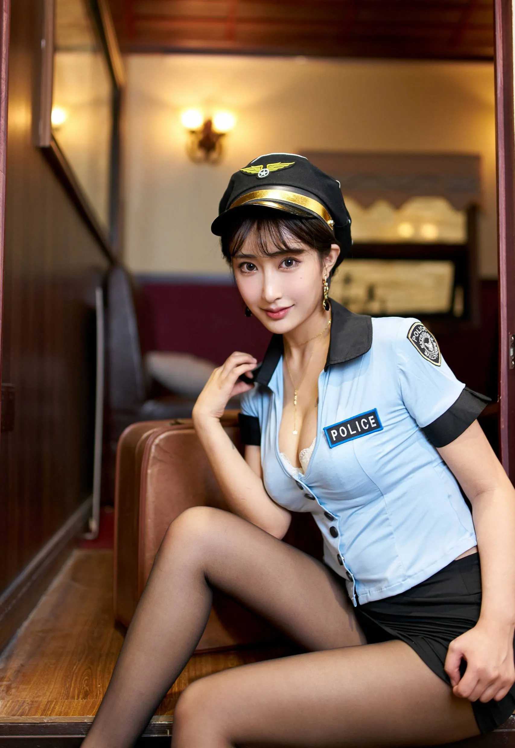 優雅時刻嫩模私房寫真 – 雨季活潑風採再現珍藏 - 19