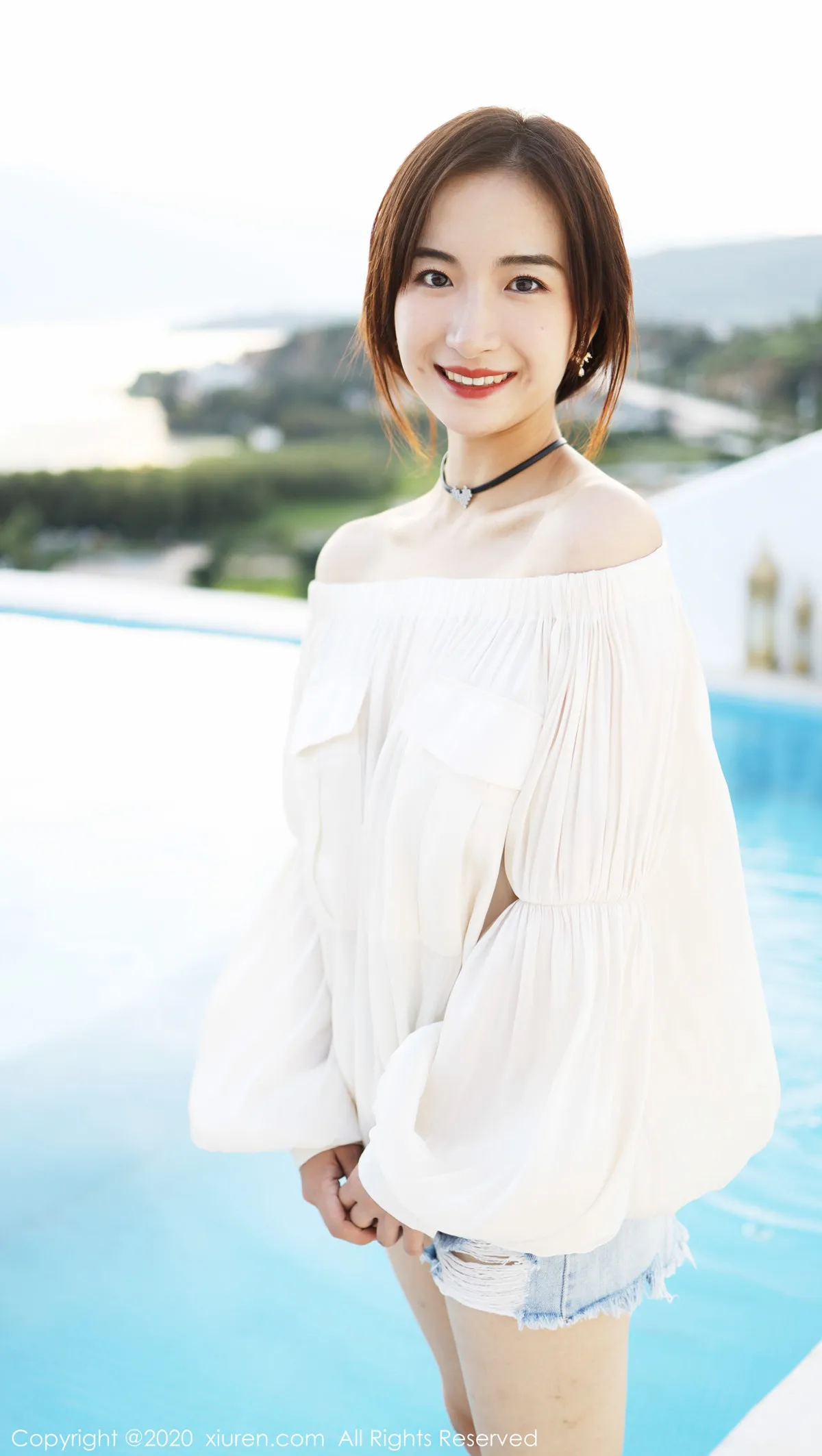 夏季限定網紅知性寫真集 – 海邊優雅瞬間捕捉珍藏 - 24