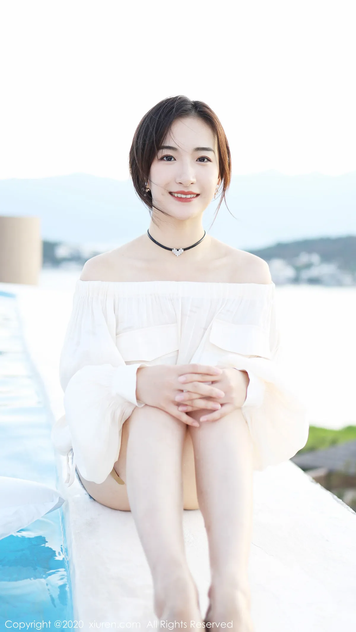 夏季限定網紅知性寫真集 – 海邊優雅瞬間捕捉珍藏 - 26