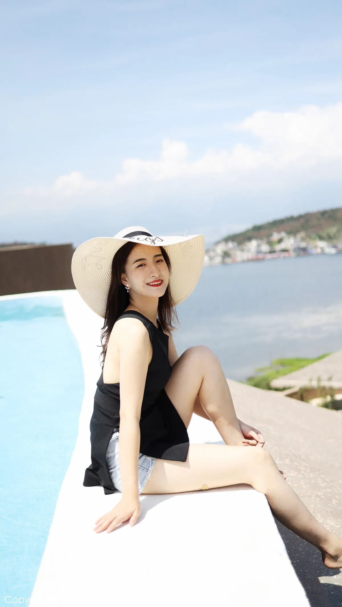 夏季限定網紅知性寫真集 – 海邊優雅瞬間捕捉珍藏 - 9