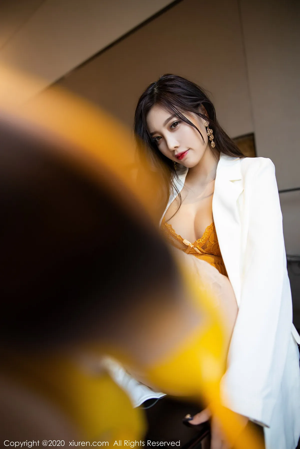 護士活潑攝影棚寫真 – 夏季溫柔風格展現珍藏 - 78