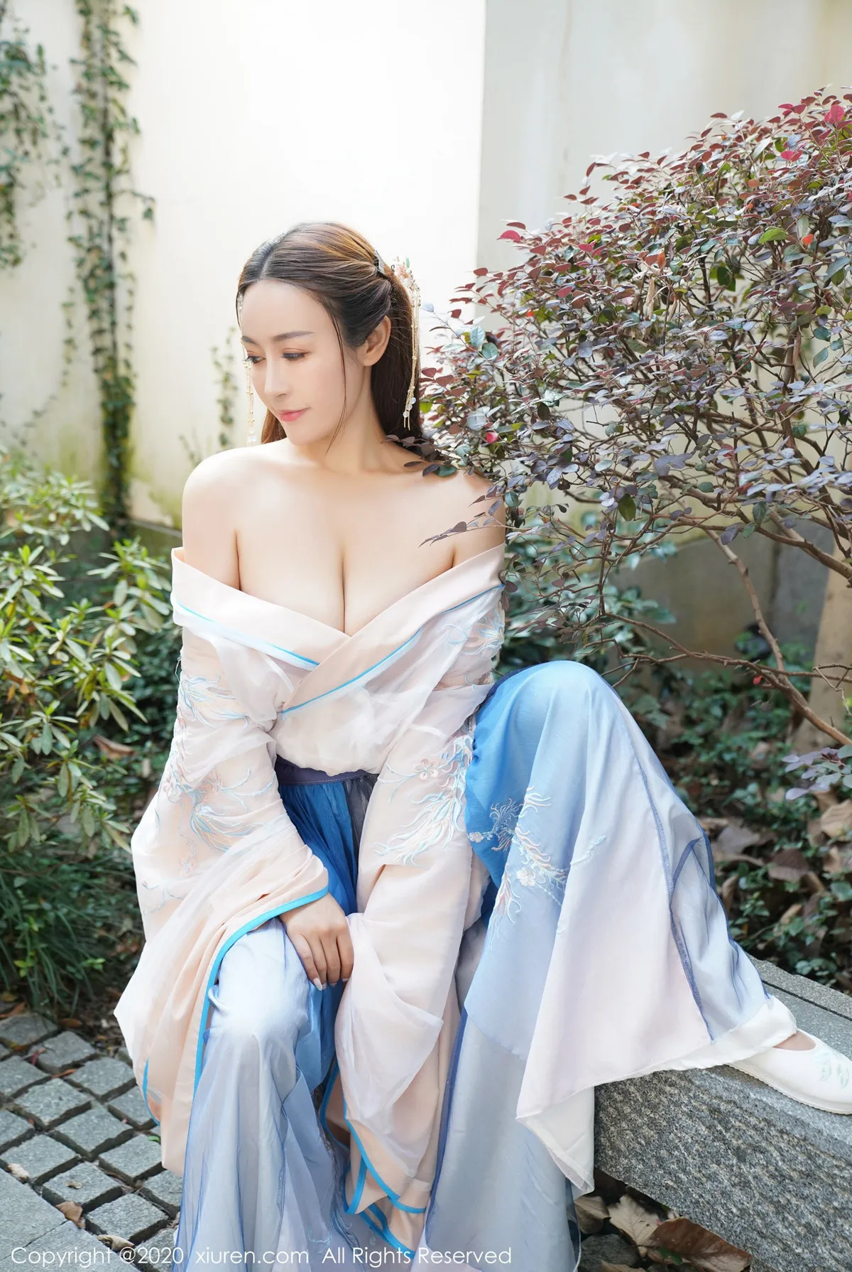 模特火辣自然光寫真 – 秋季激情風格展現典藏 - 26
