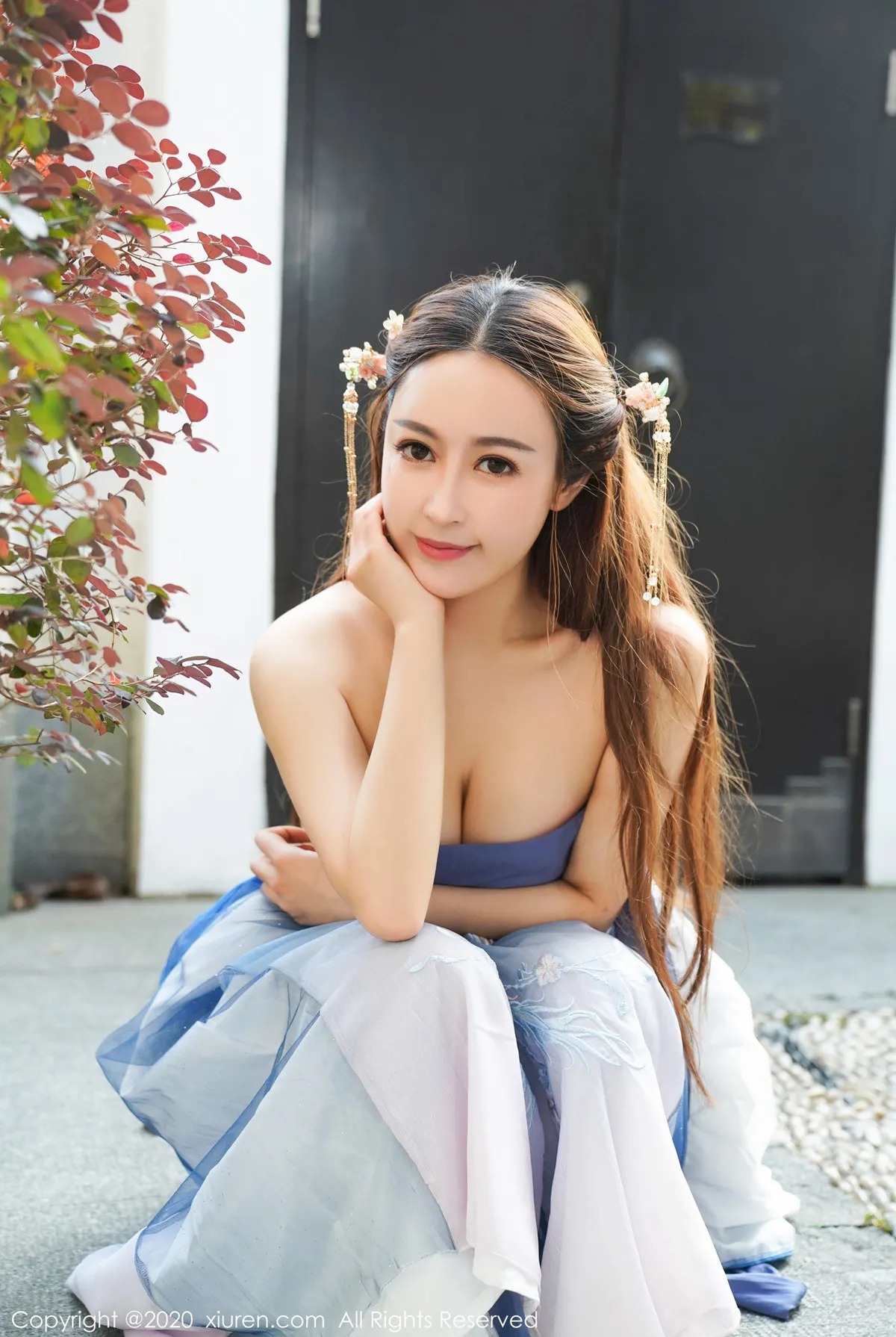 模特火辣自然光寫真 – 秋季激情風格展現典藏 - 36