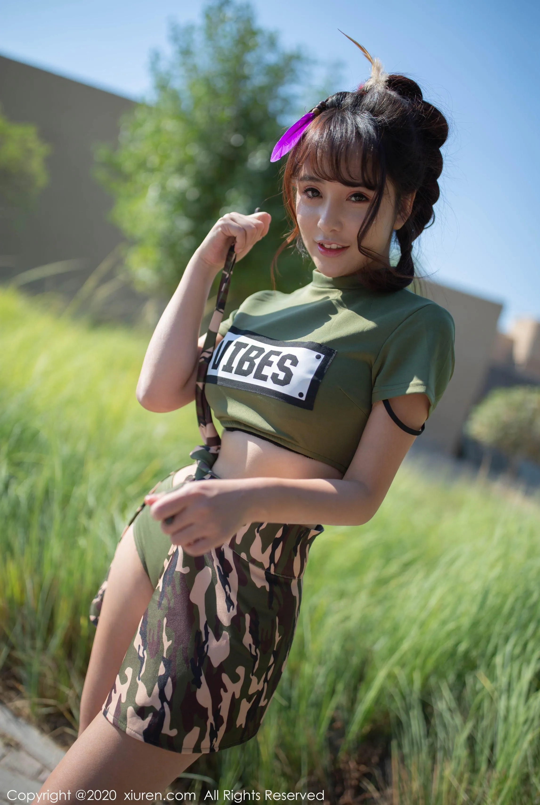 空姐甜美海邊寫真 – 晴日激情風格展現精選 - 24