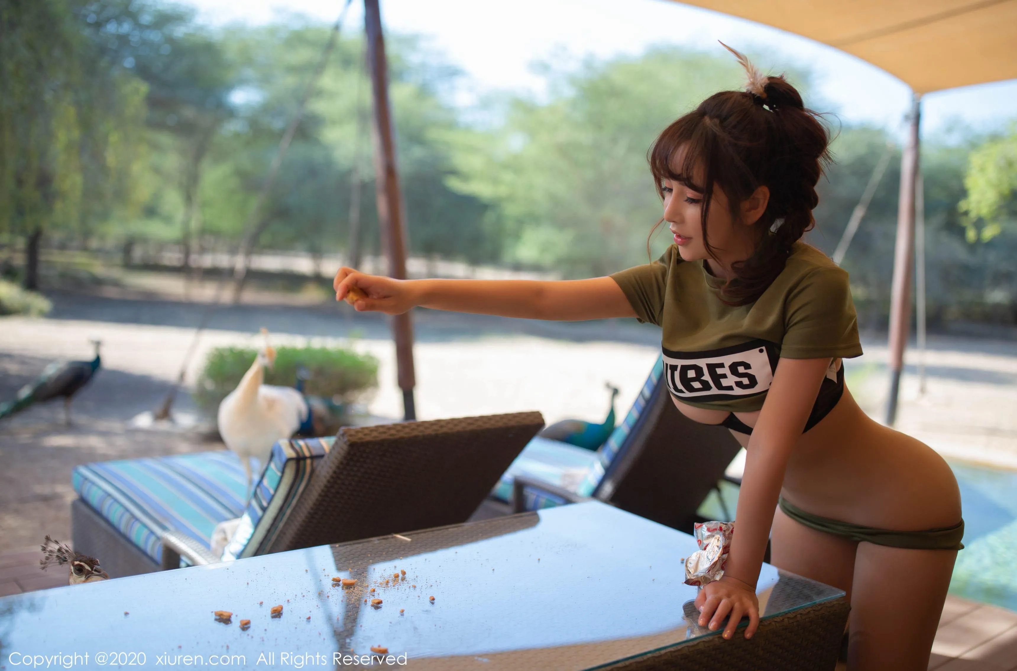 空姐甜美海邊寫真 – 晴日激情風格展現精選 - 6