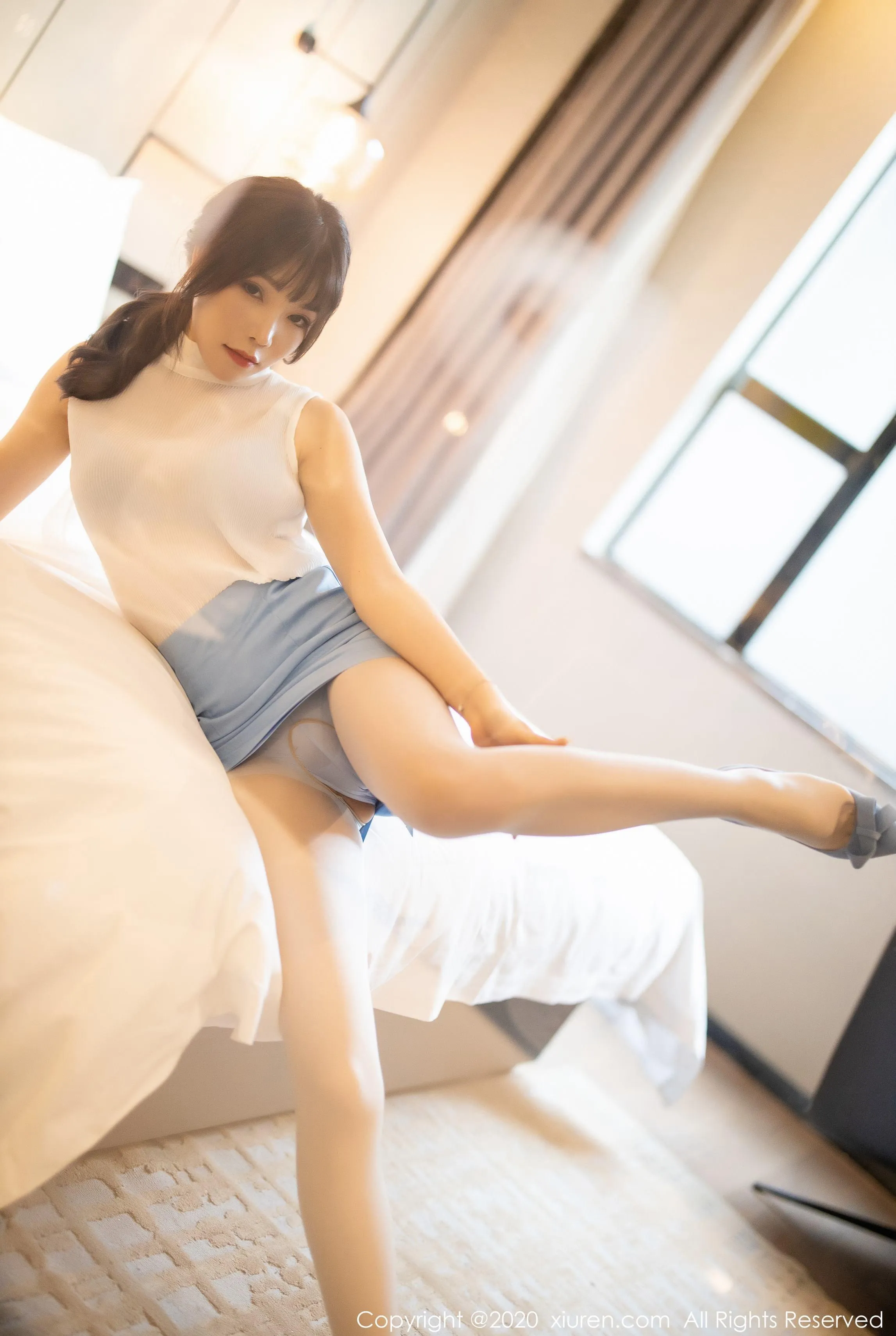 車模甜美戶外寫真 – 秋季溫柔風格展現獨家 - 30