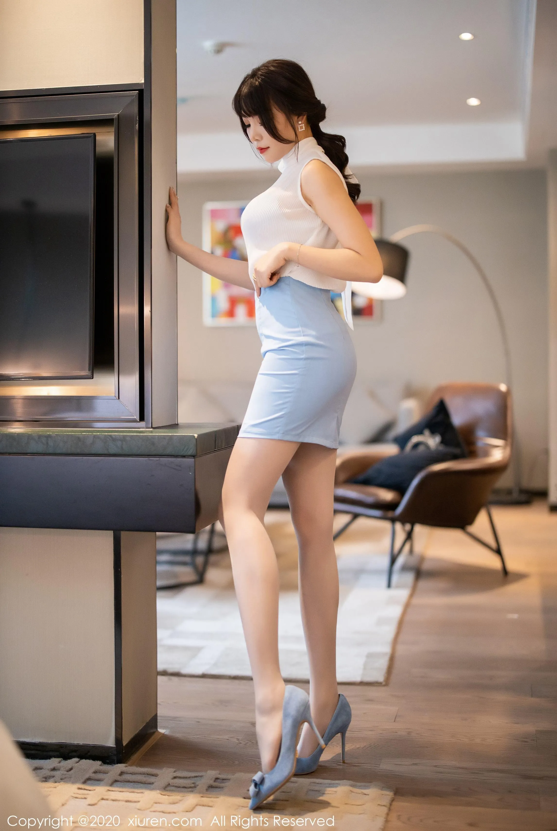 車模甜美戶外寫真 – 秋季溫柔風格展現獨家 - 9