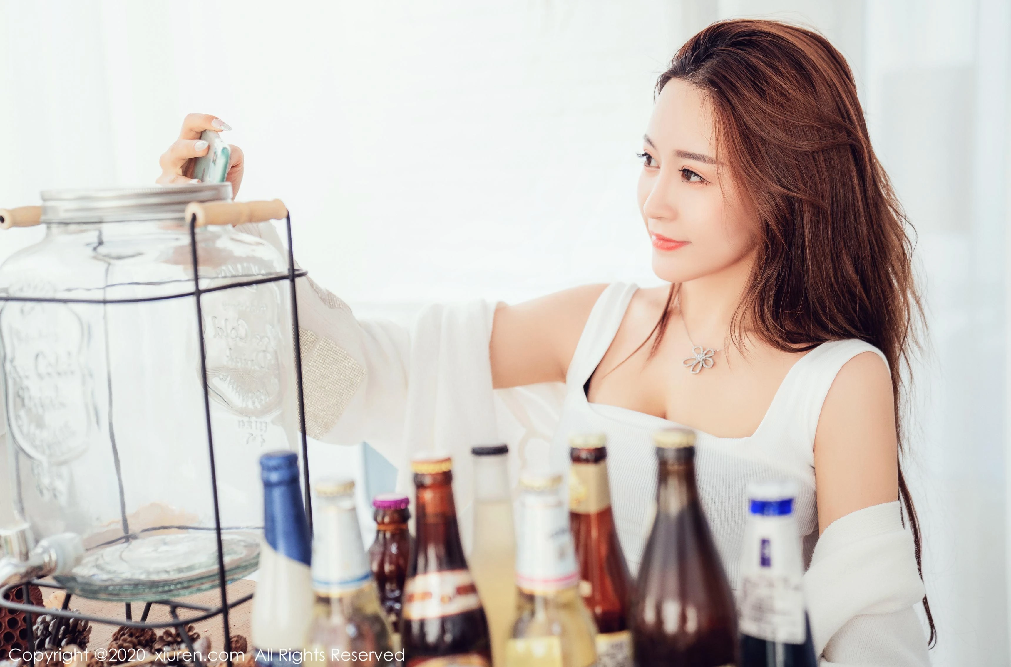 校花時尚海邊寫真 – 櫻花季浪漫風格展現限量 - 7