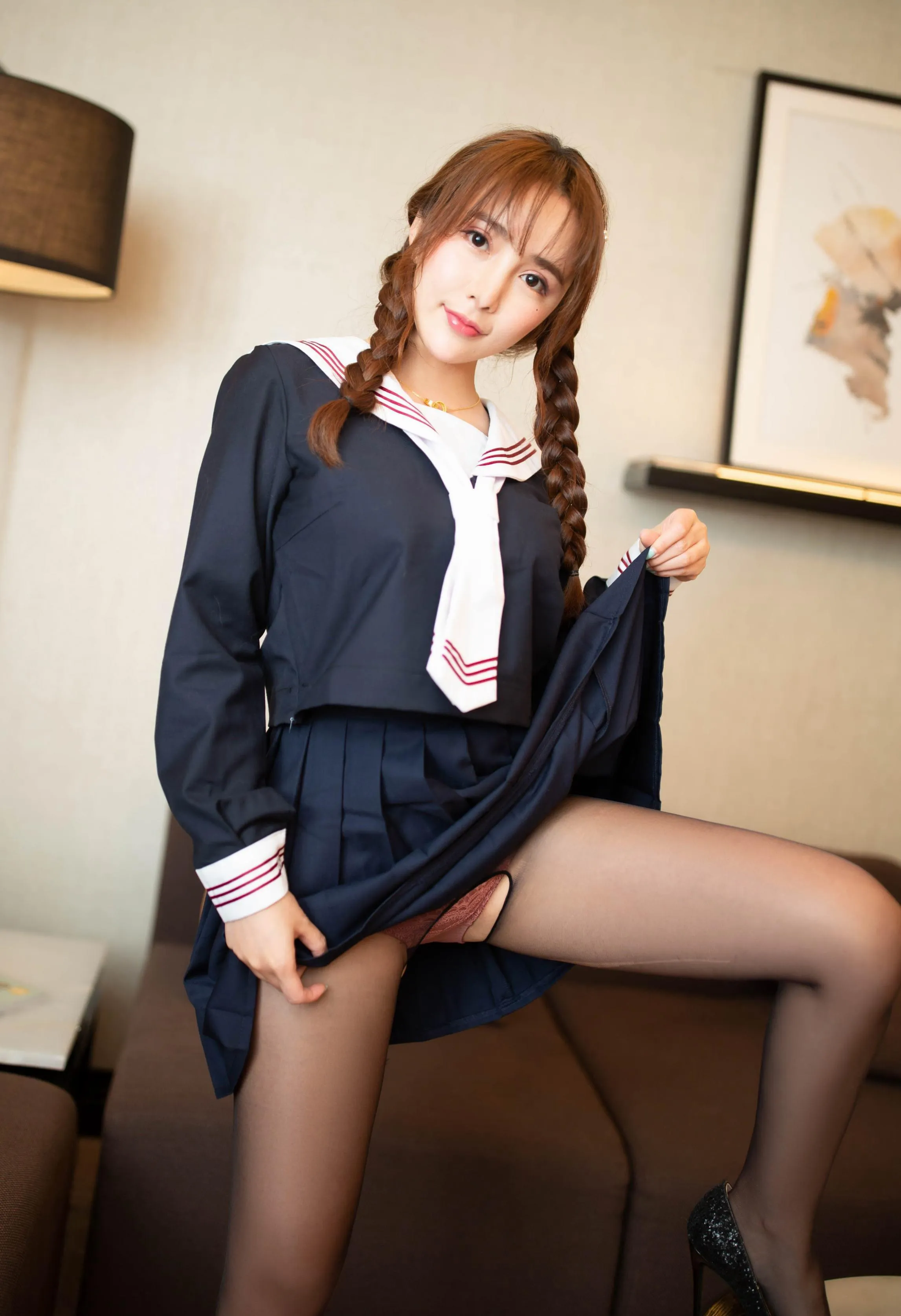 晴日限定嫩模性感寫真集 – 街拍俏皮瞬間捕捉珍藏 - 66