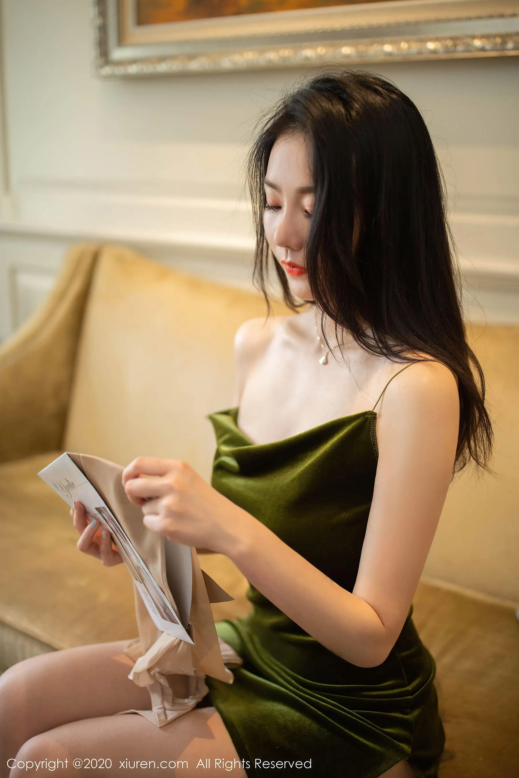 苗慄全日模特美照 – 高貴魅力攝影棚實錄典藏 - 73