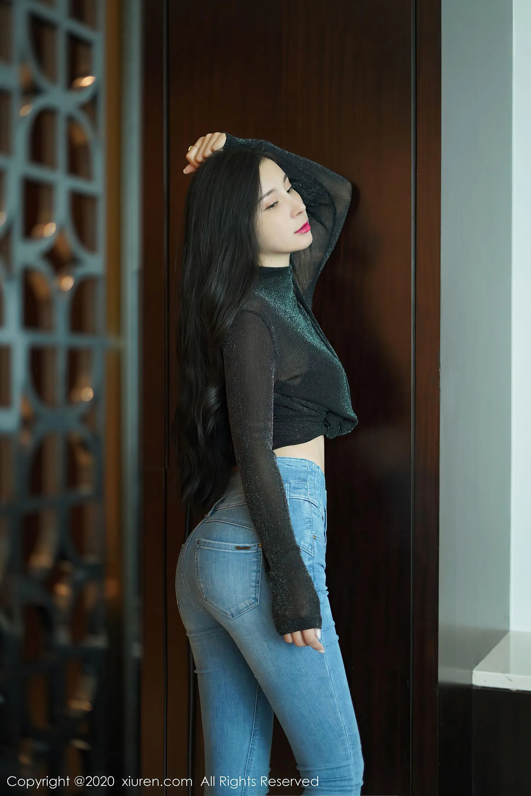 DJ火辣自然光寫真 – 秋楓浪漫風格展現典藏 - 32