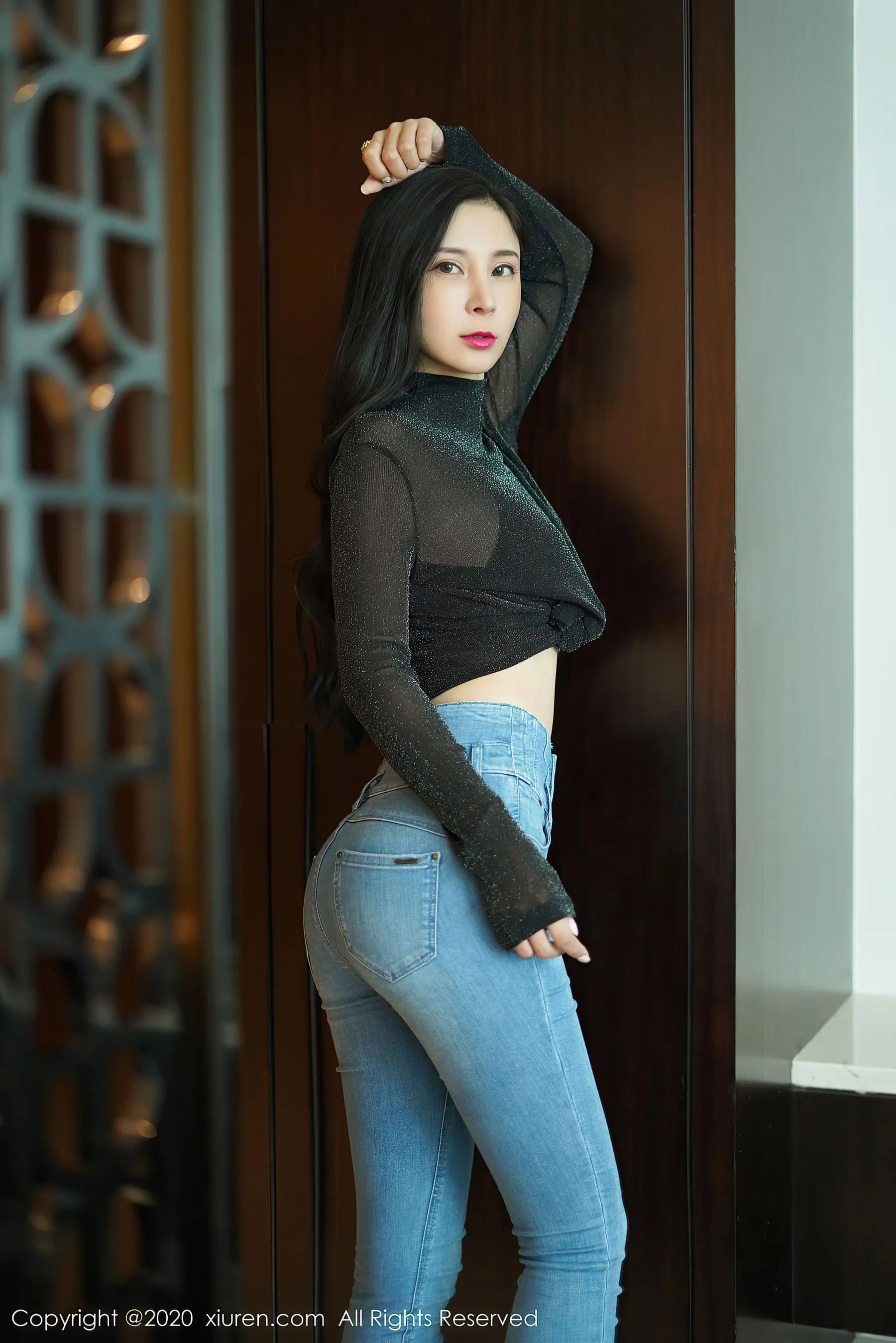 DJ火辣自然光寫真 – 秋楓浪漫風格展現典藏 - 33