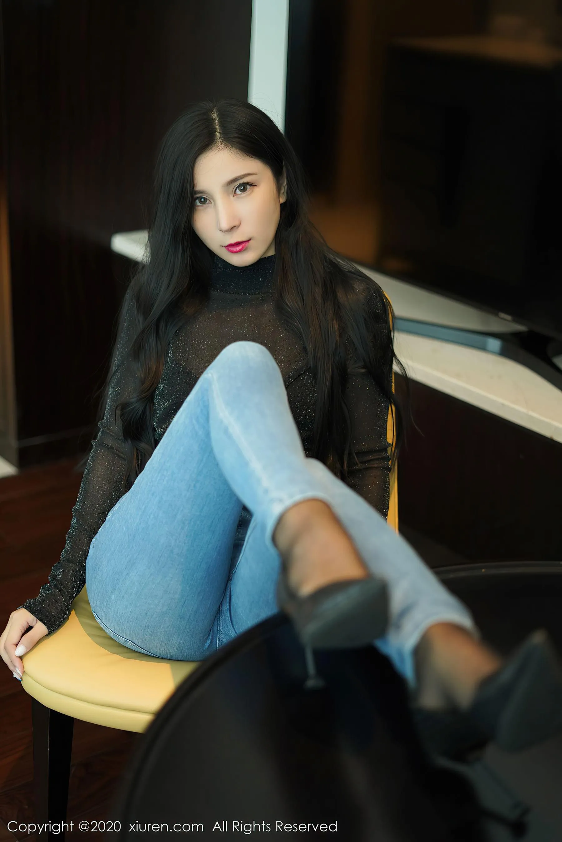 DJ火辣自然光寫真 – 秋楓浪漫風格展現典藏 - 35