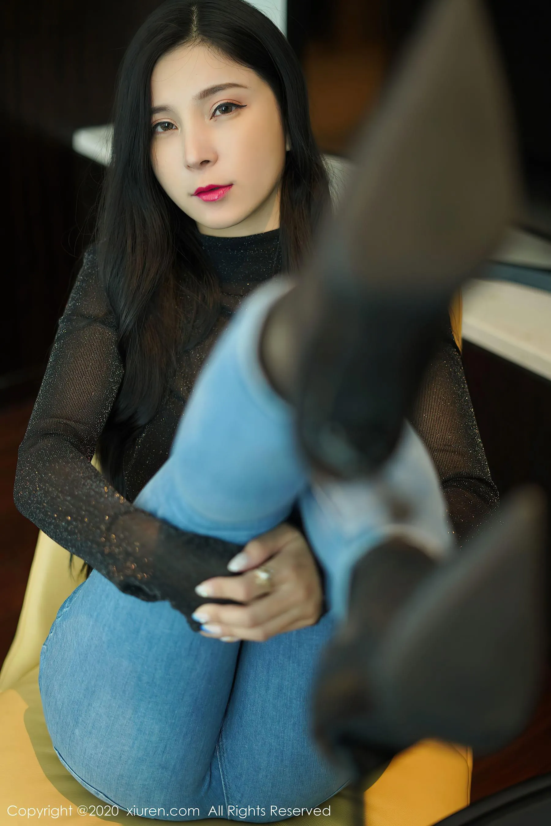 DJ火辣自然光寫真 – 秋楓浪漫風格展現典藏 - 42
