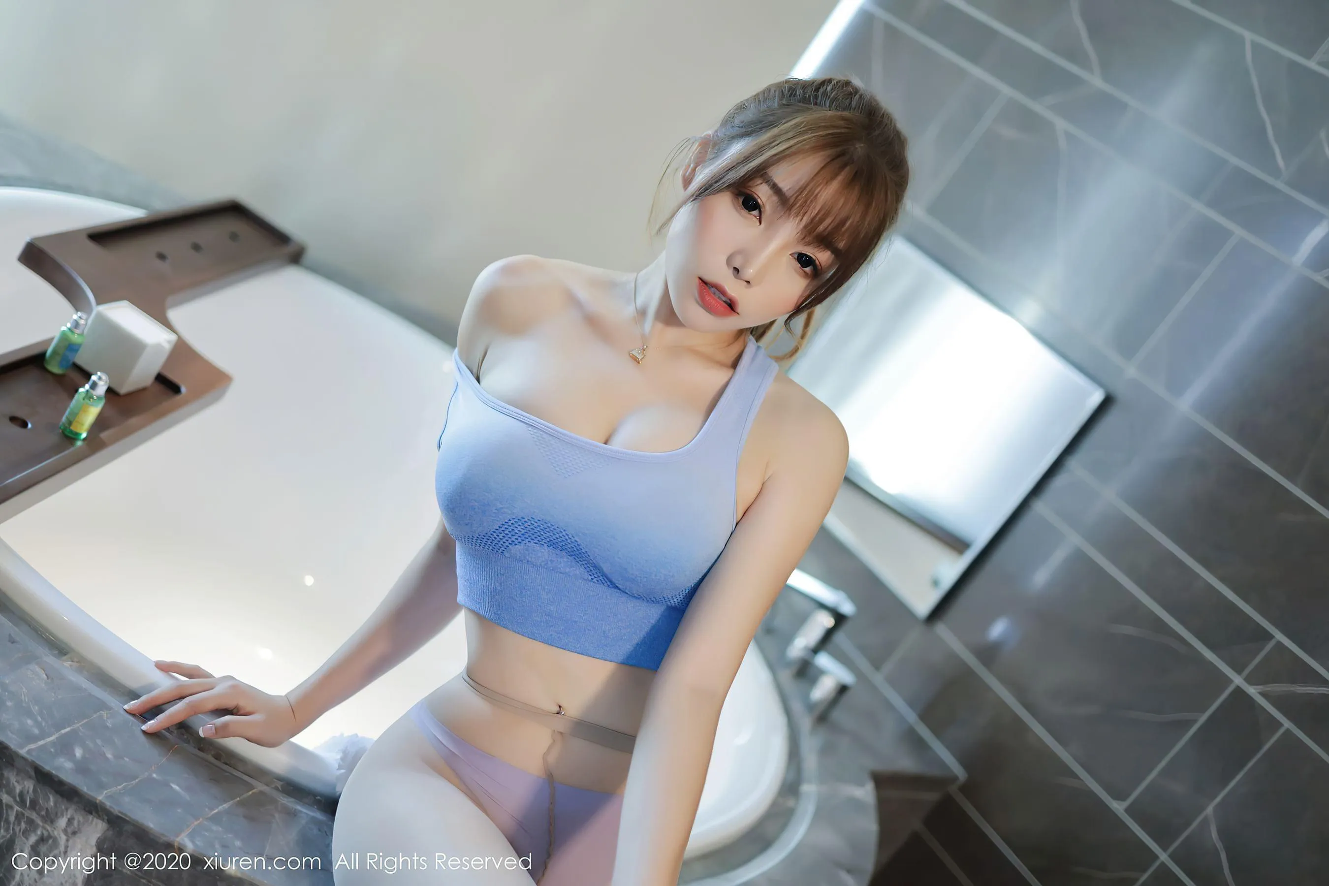 嫩模知性私房寫真 – 夏日神秘風格展現限量 - 43