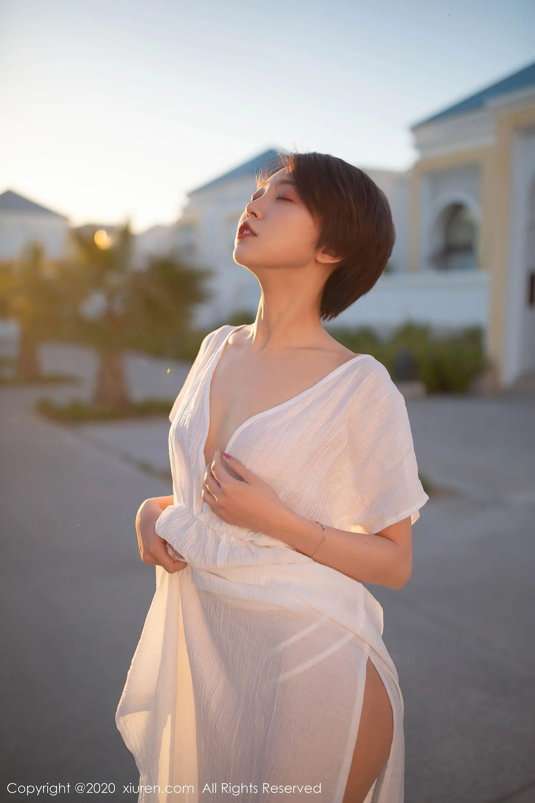 台北黃昏空姐美照 – 甜美魅力海邊實錄珍藏 - 2