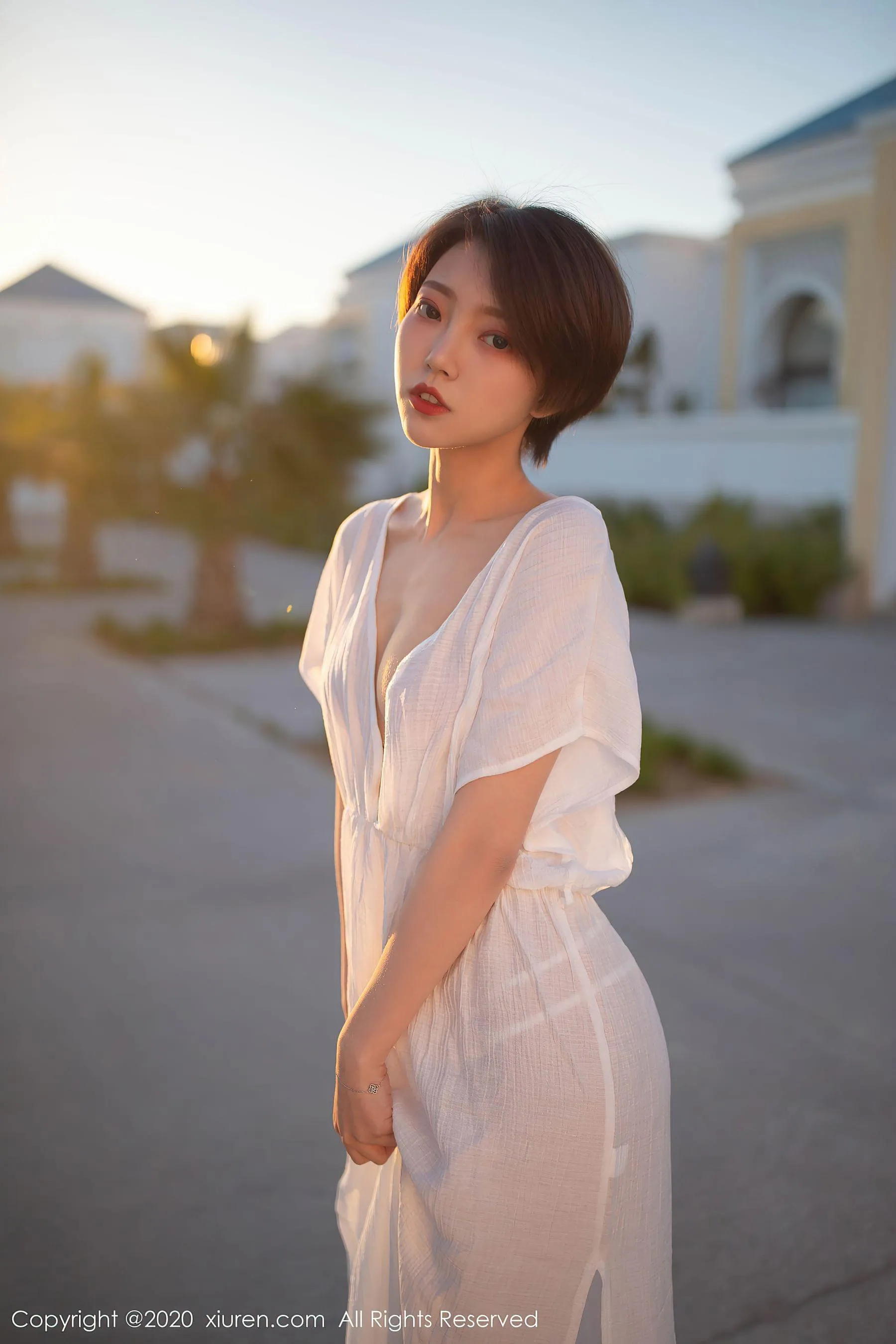台北黃昏空姐美照 – 甜美魅力海邊實錄珍藏 - 3