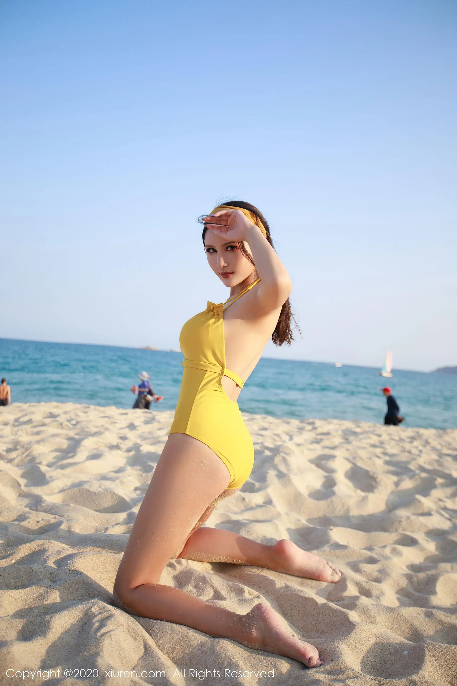 清純車模私藏美照 – 台中私房傍晚獨家呈現限量 - 39