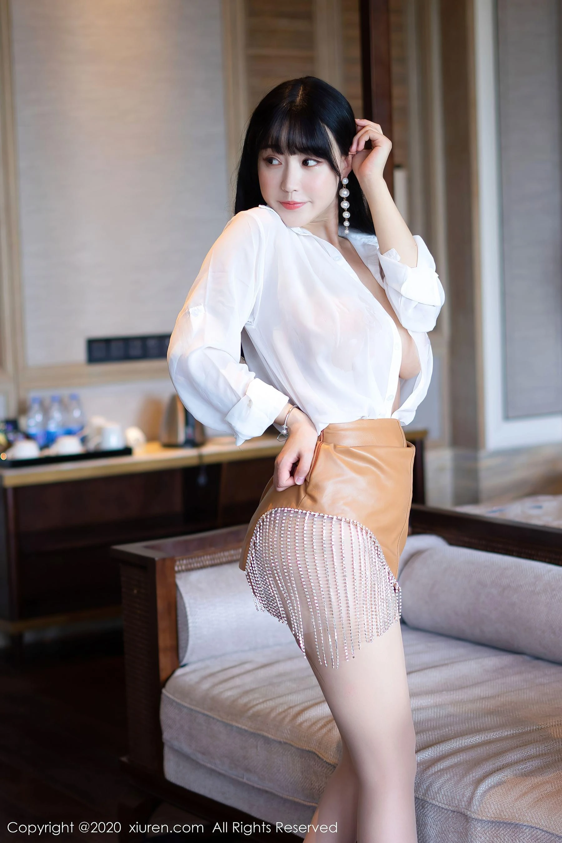 嫩模知性海邊寫真 – 晴日自信風格展現典藏 - 32
