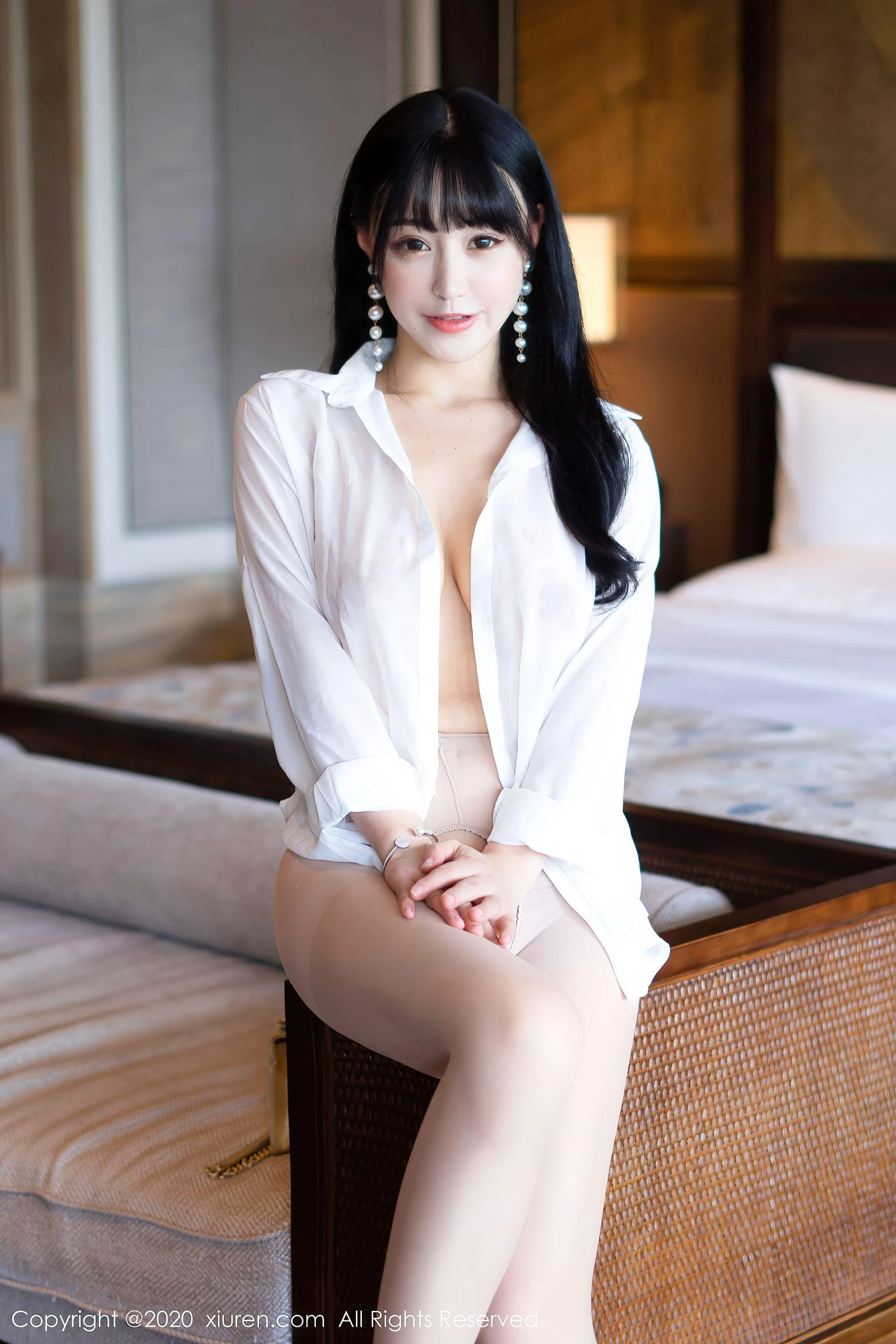 嫩模知性海邊寫真 – 晴日自信風格展現典藏 - 36