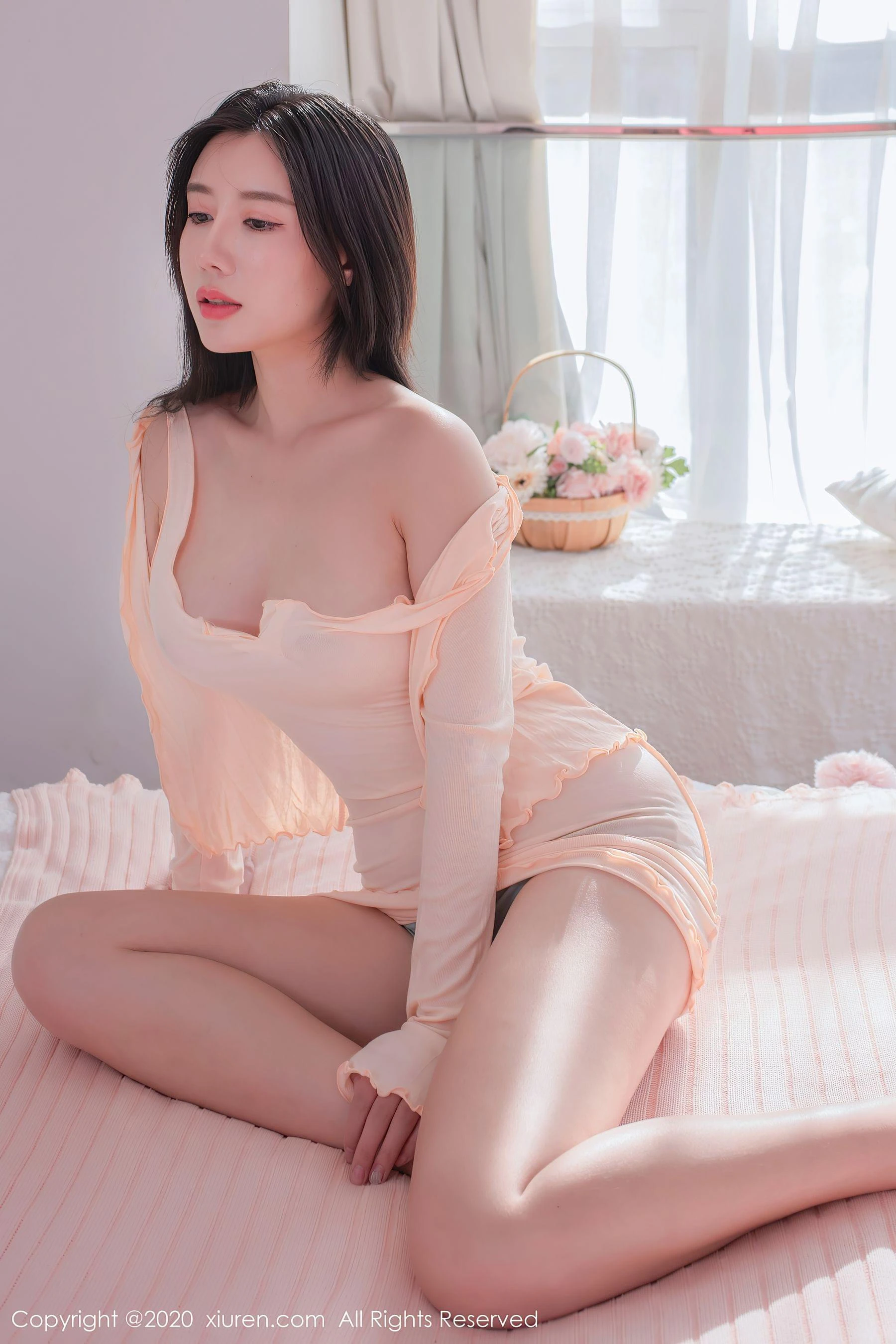 網紅清純夜景寫真 – 秋楓俏皮風格展現獨家 - 1