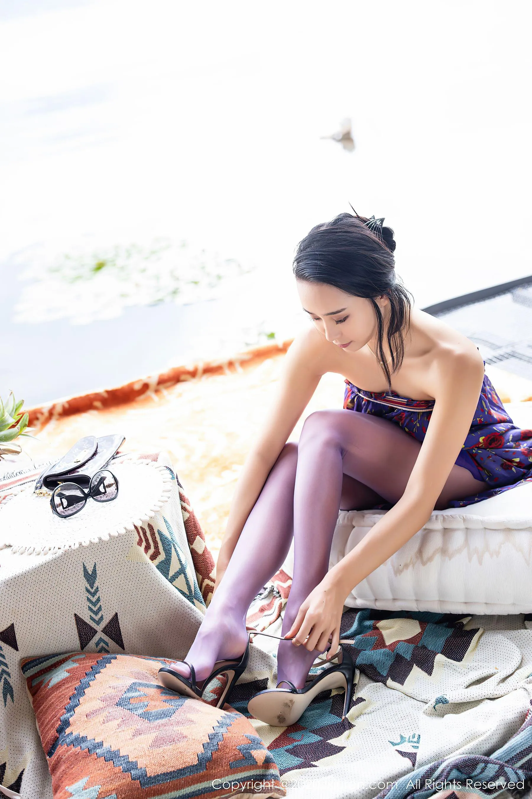 高雄全日嫩模美照 – 甜美魅力室內實錄典藏 - 16