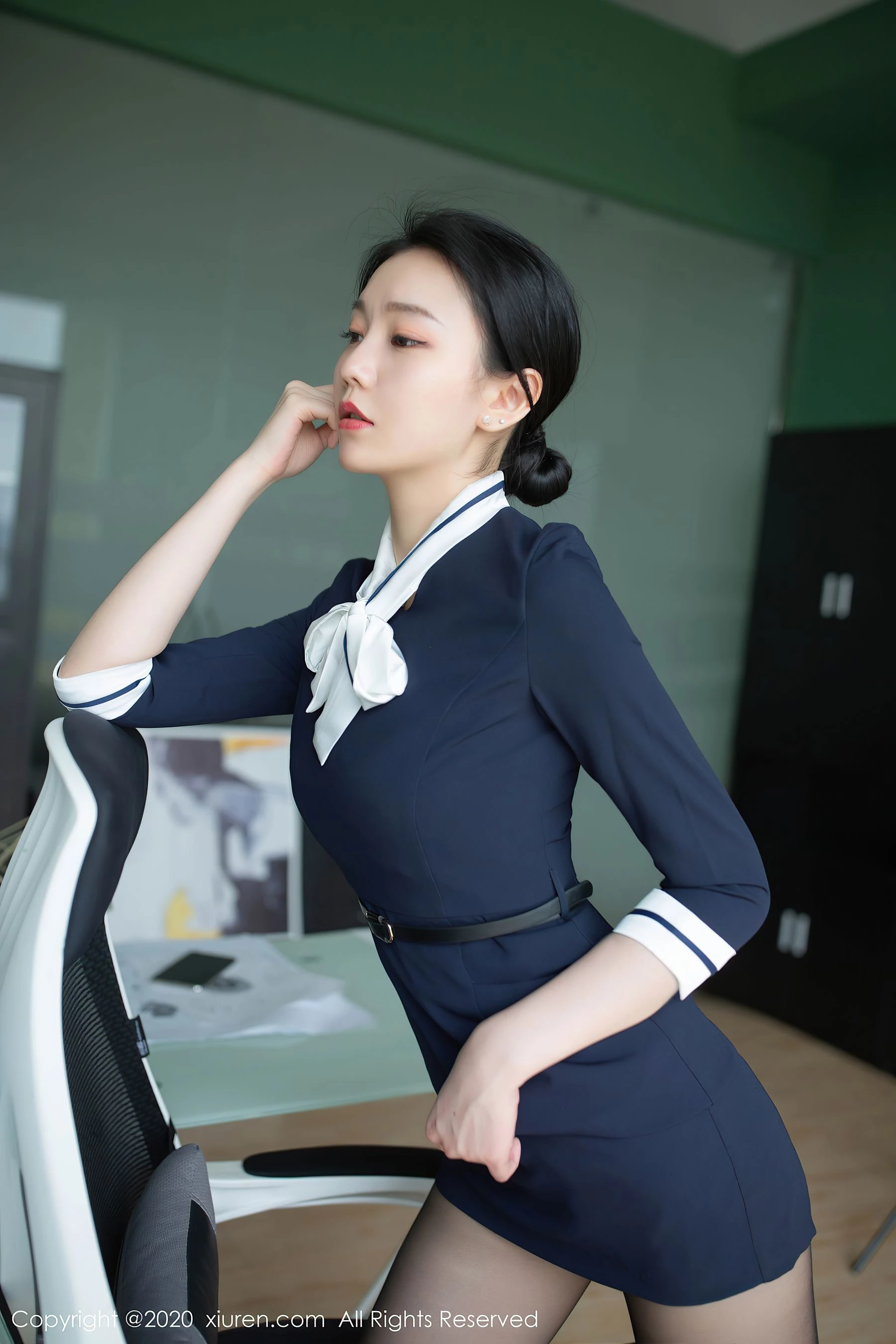 神秘時刻校花室內寫真 – 秋季時尚風採再現限量 - 17