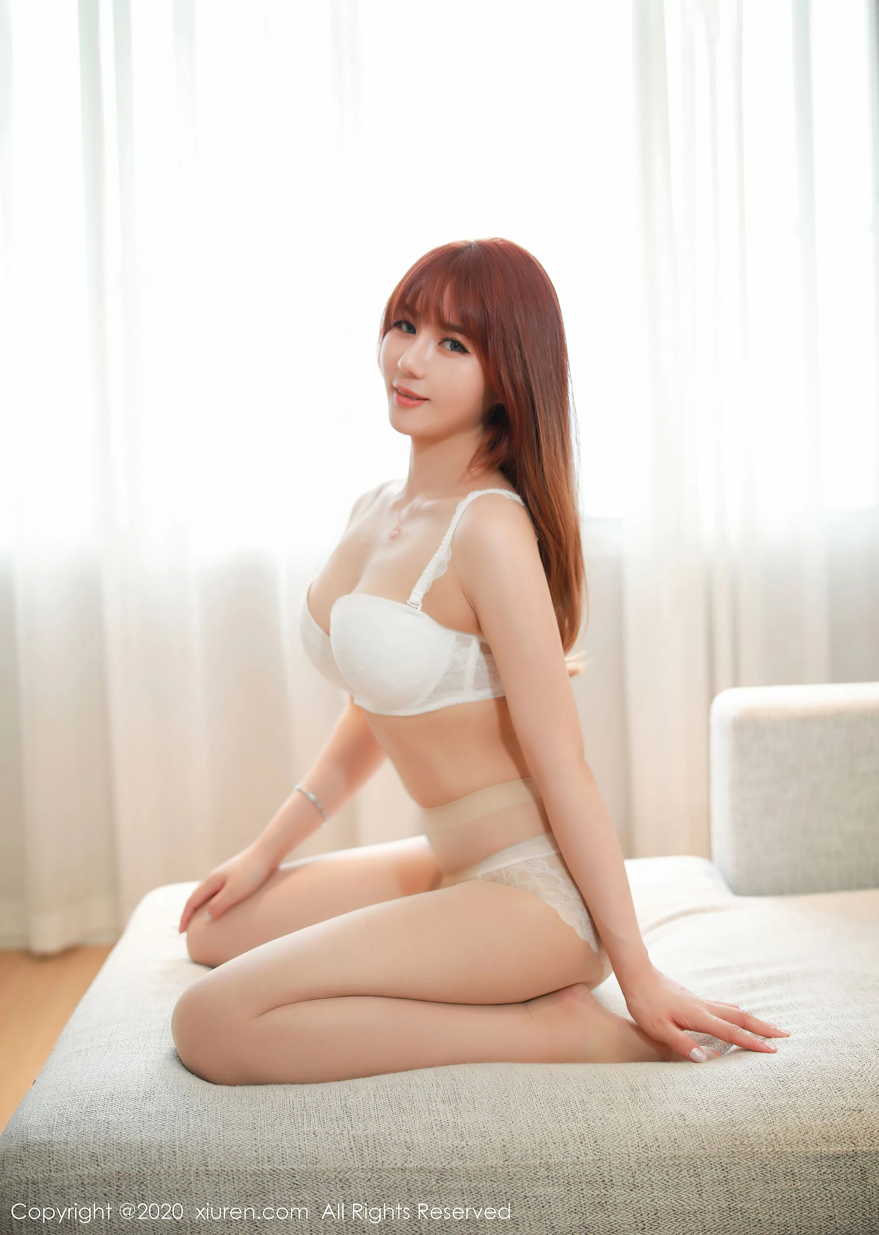 模特魅惑自然光寫真 – 冬季激情風格展現珍藏 - 31