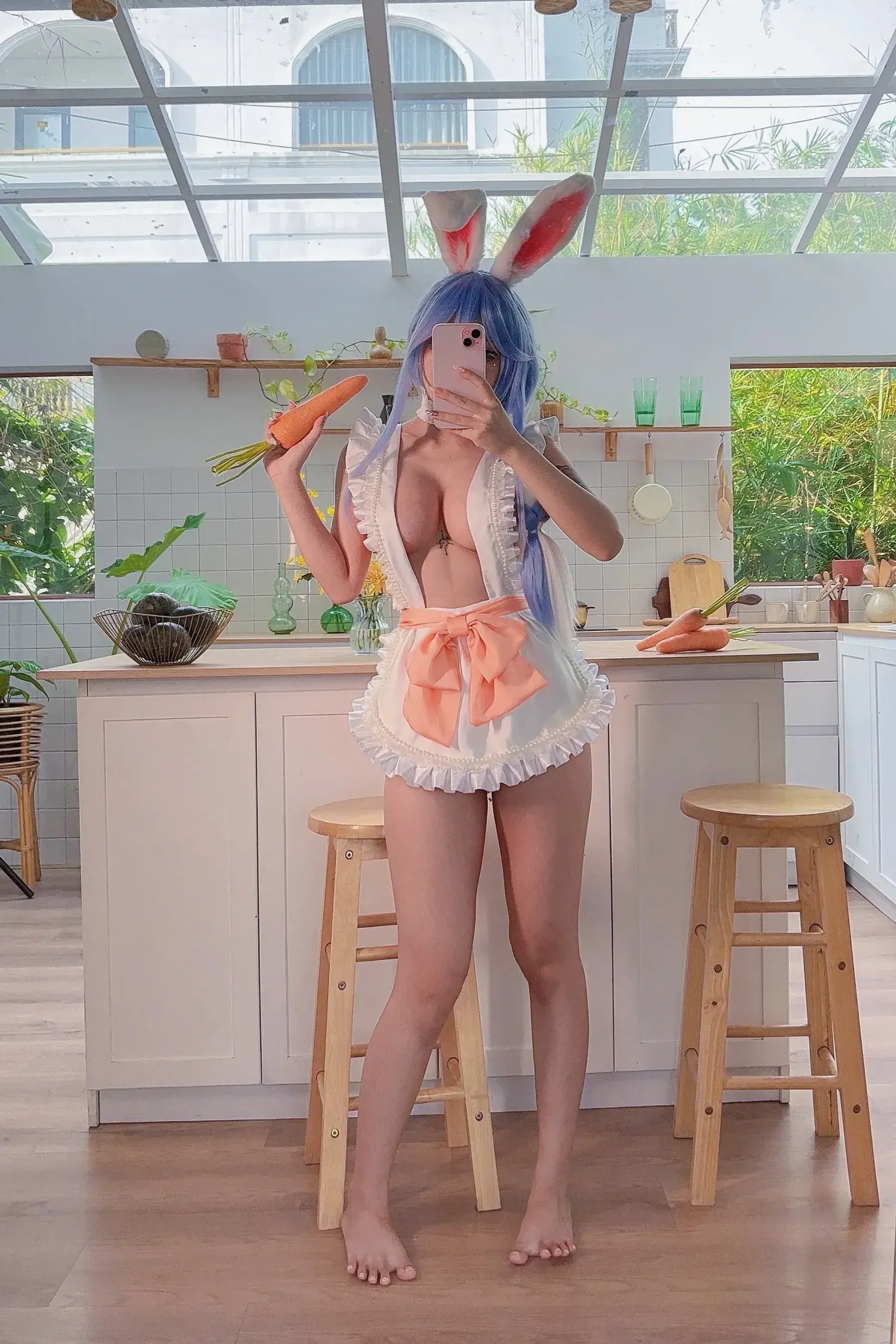 苗慄深夜護士美照 – 甜美魅力戶外實錄珍藏 - 56