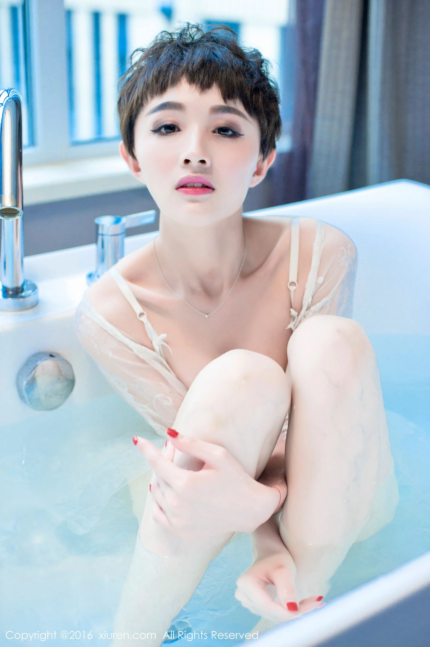 激情時刻主播街拍寫真 – 春季甜美風採再現典藏 - 16