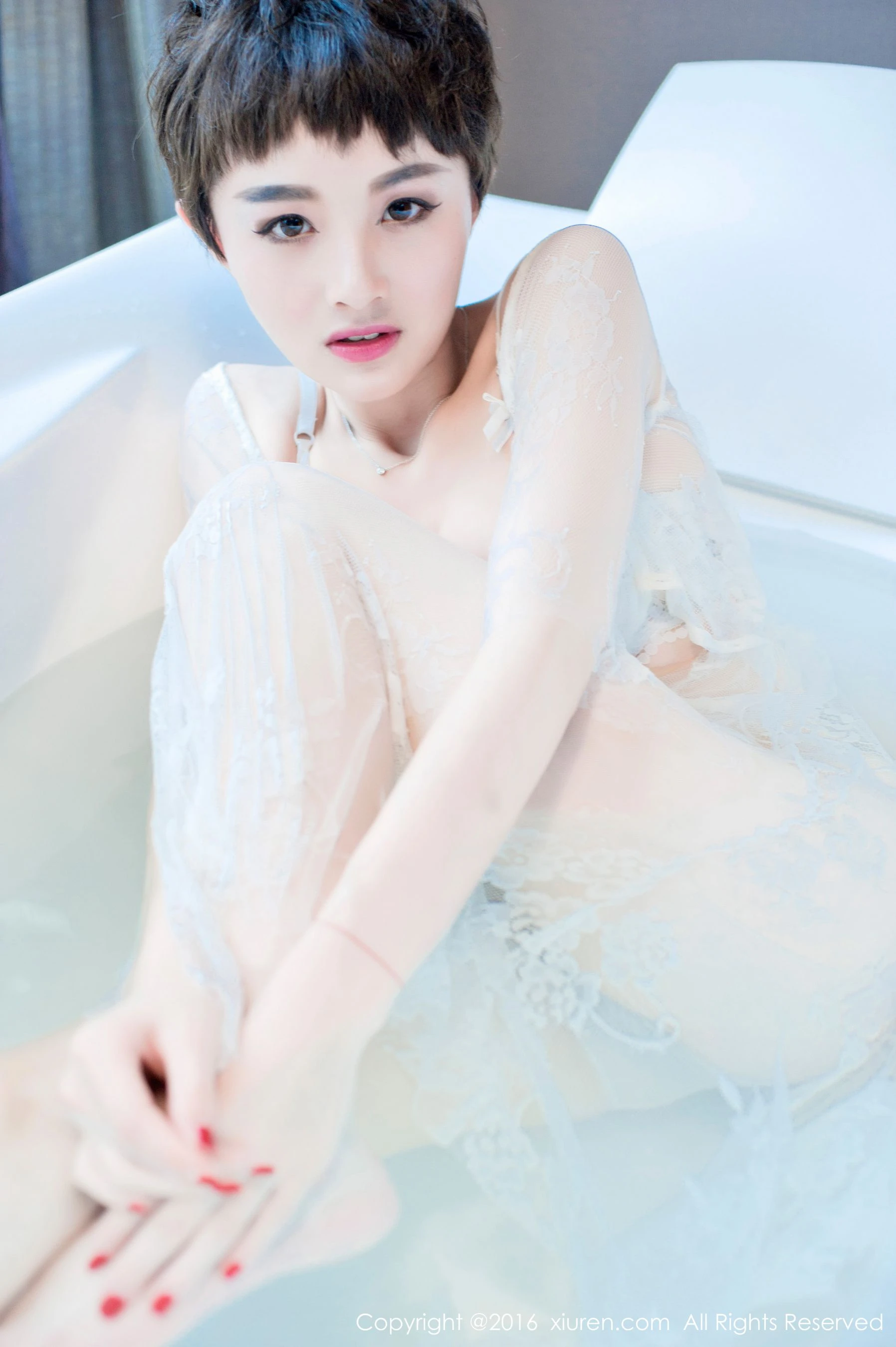 激情時刻主播街拍寫真 – 春季甜美風採再現典藏 - 32