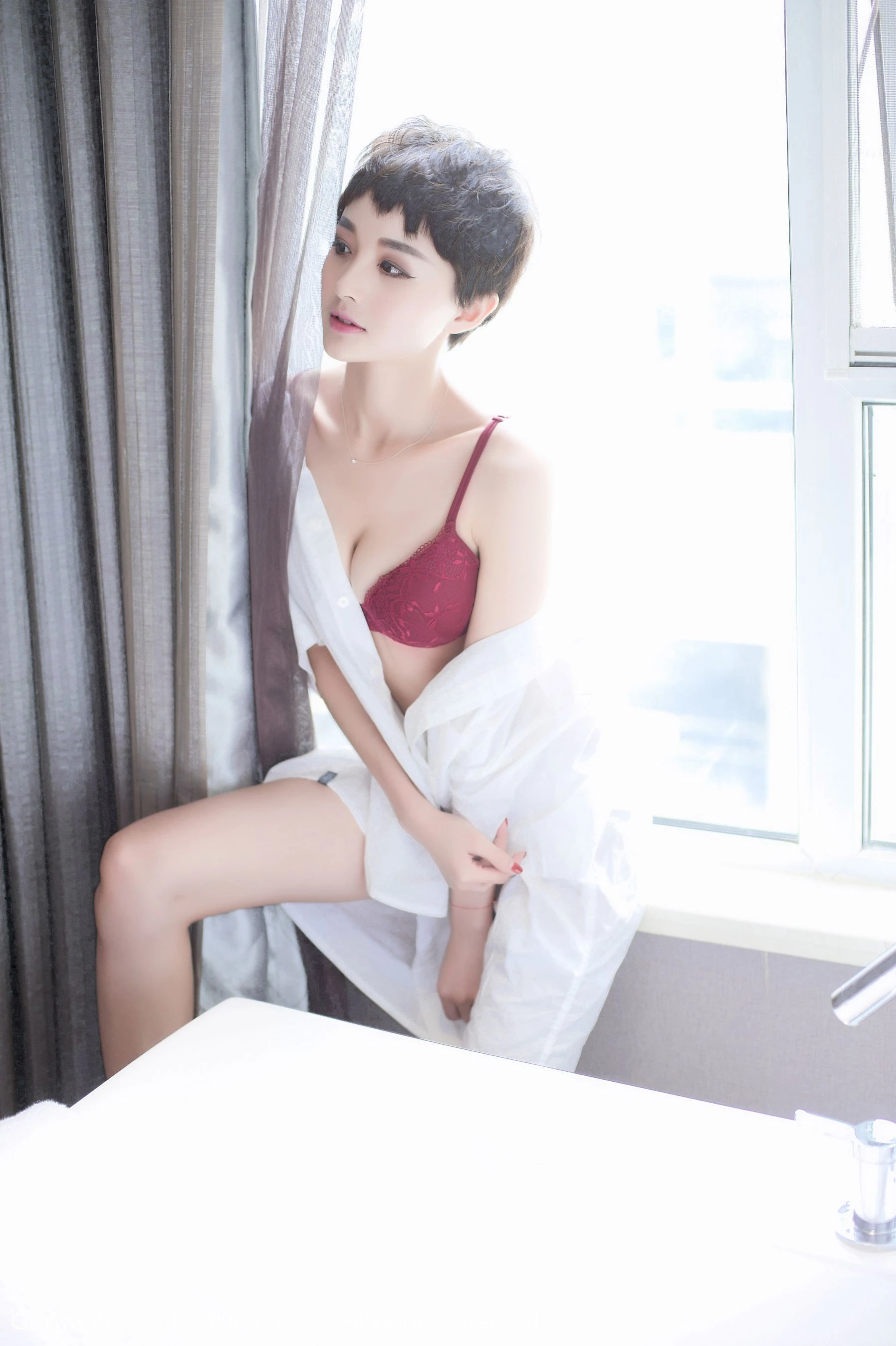 激情時刻主播街拍寫真 – 春季甜美風採再現典藏 - 41