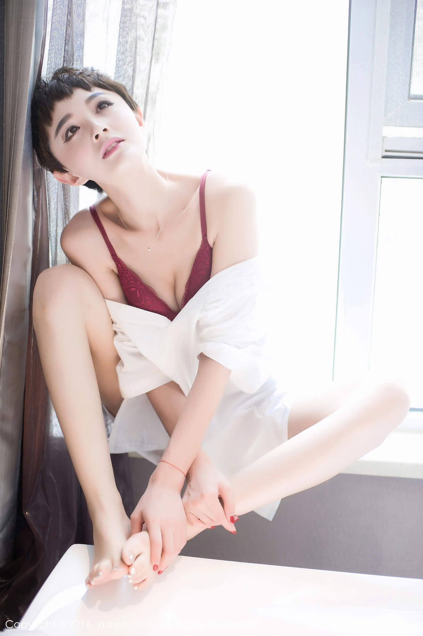 激情時刻主播街拍寫真 – 春季甜美風採再現典藏 - 52