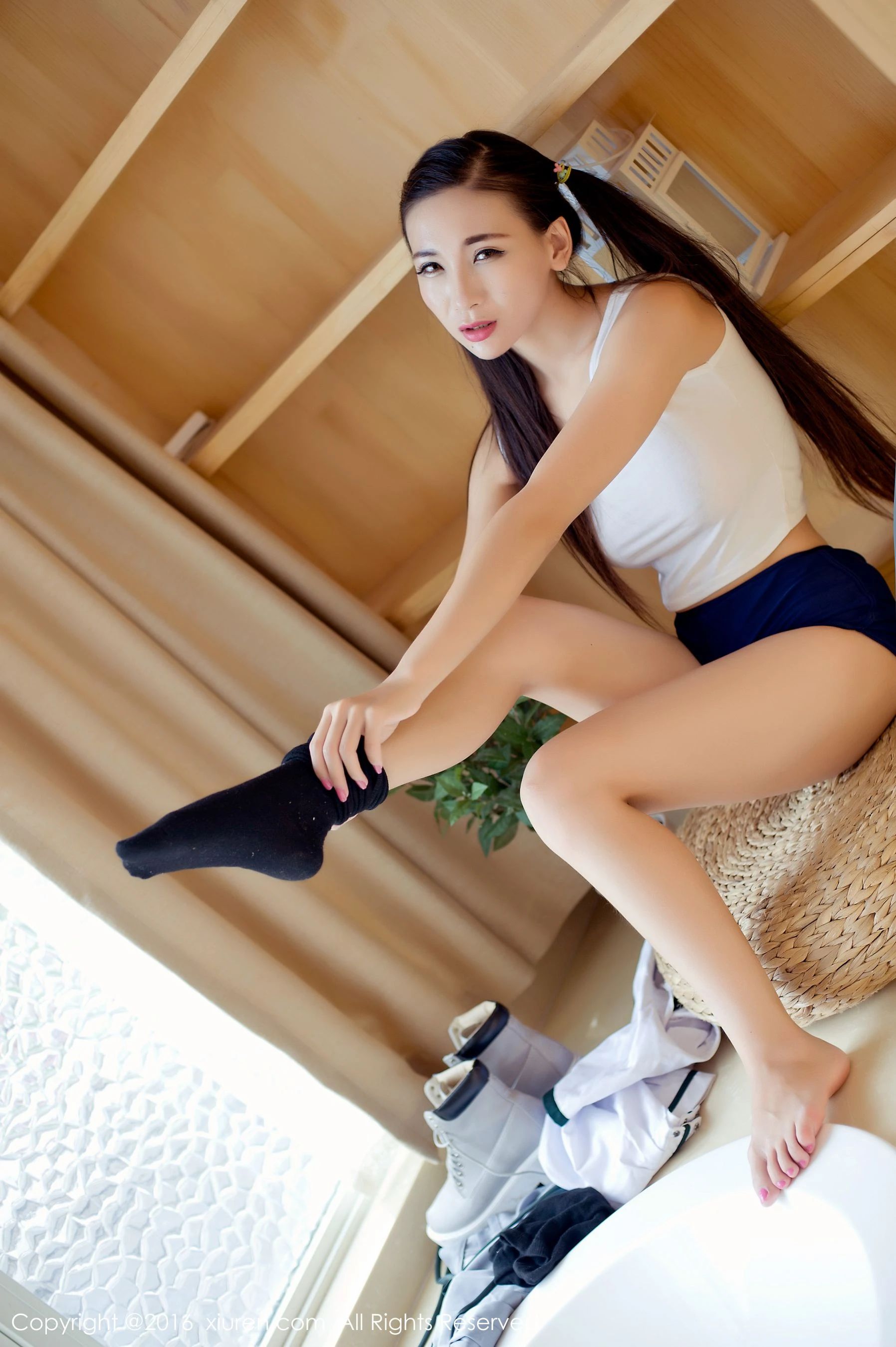 新北深夜車模美照 – 活潑魅力寫真館實錄限量 - 35
