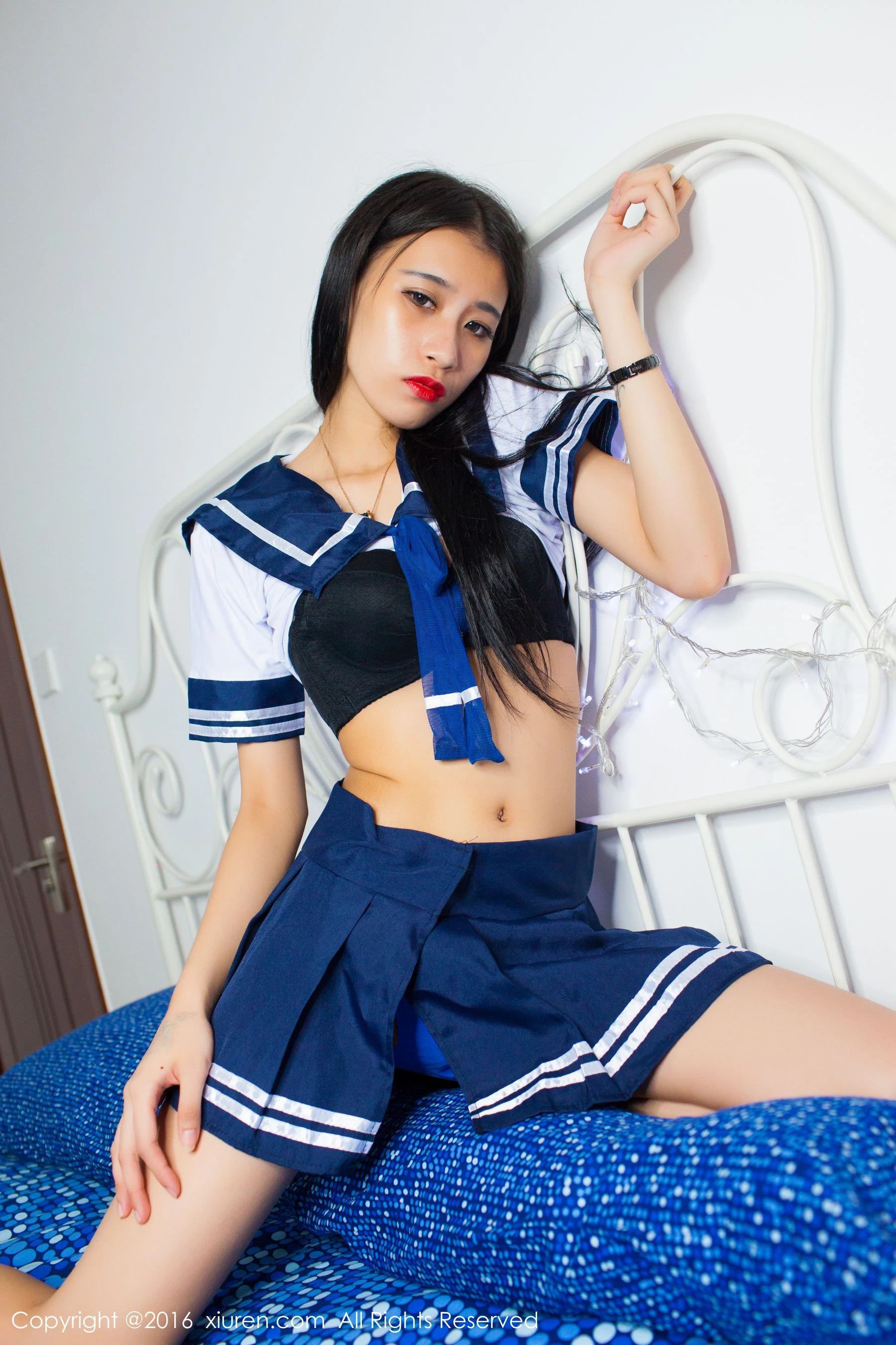 嫩模活潑海邊寫真 – 春季奔放風格展現獨家 - 43