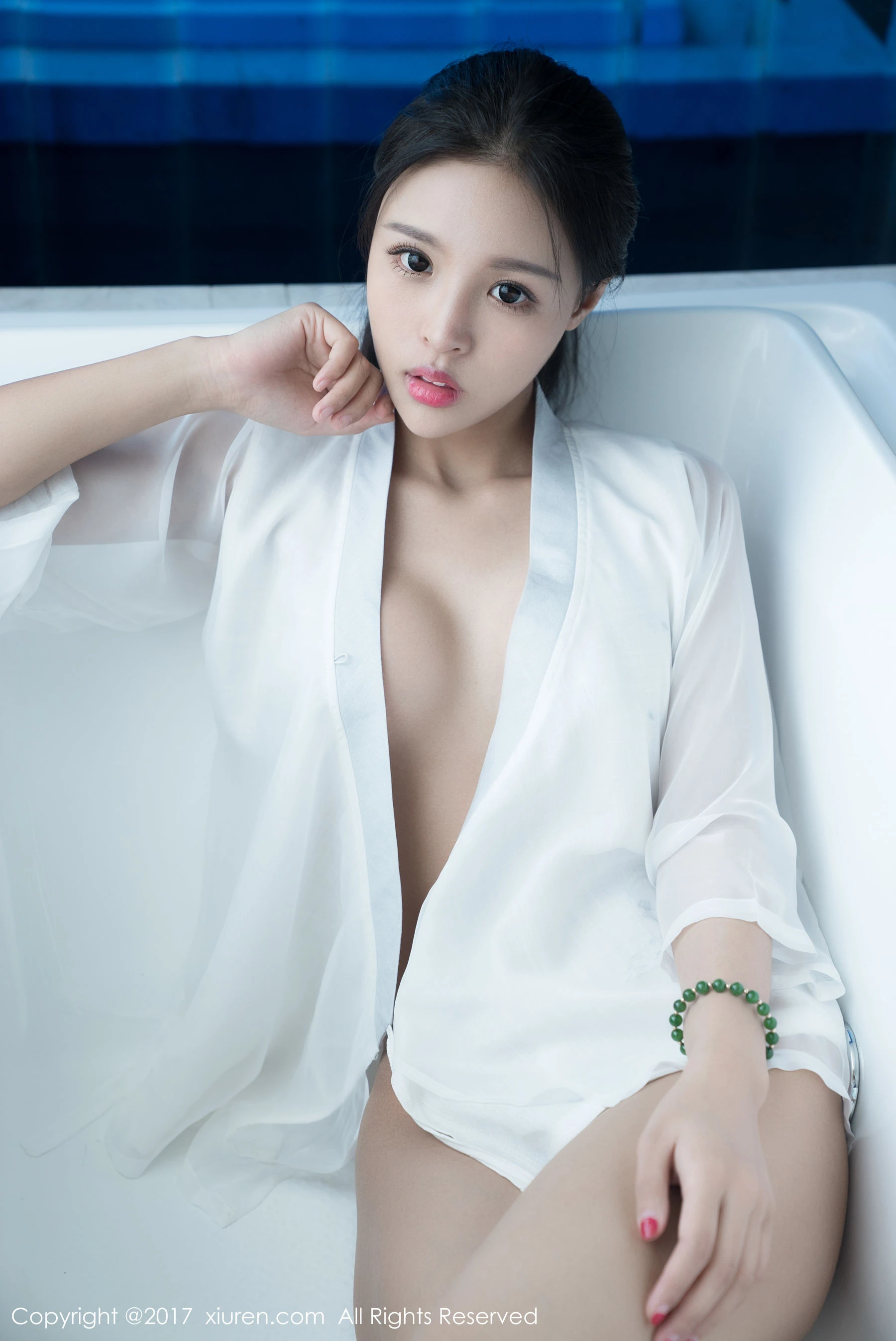 空姐火辣夜景寫真 – 夏日浪漫風格展現典藏 - 31
