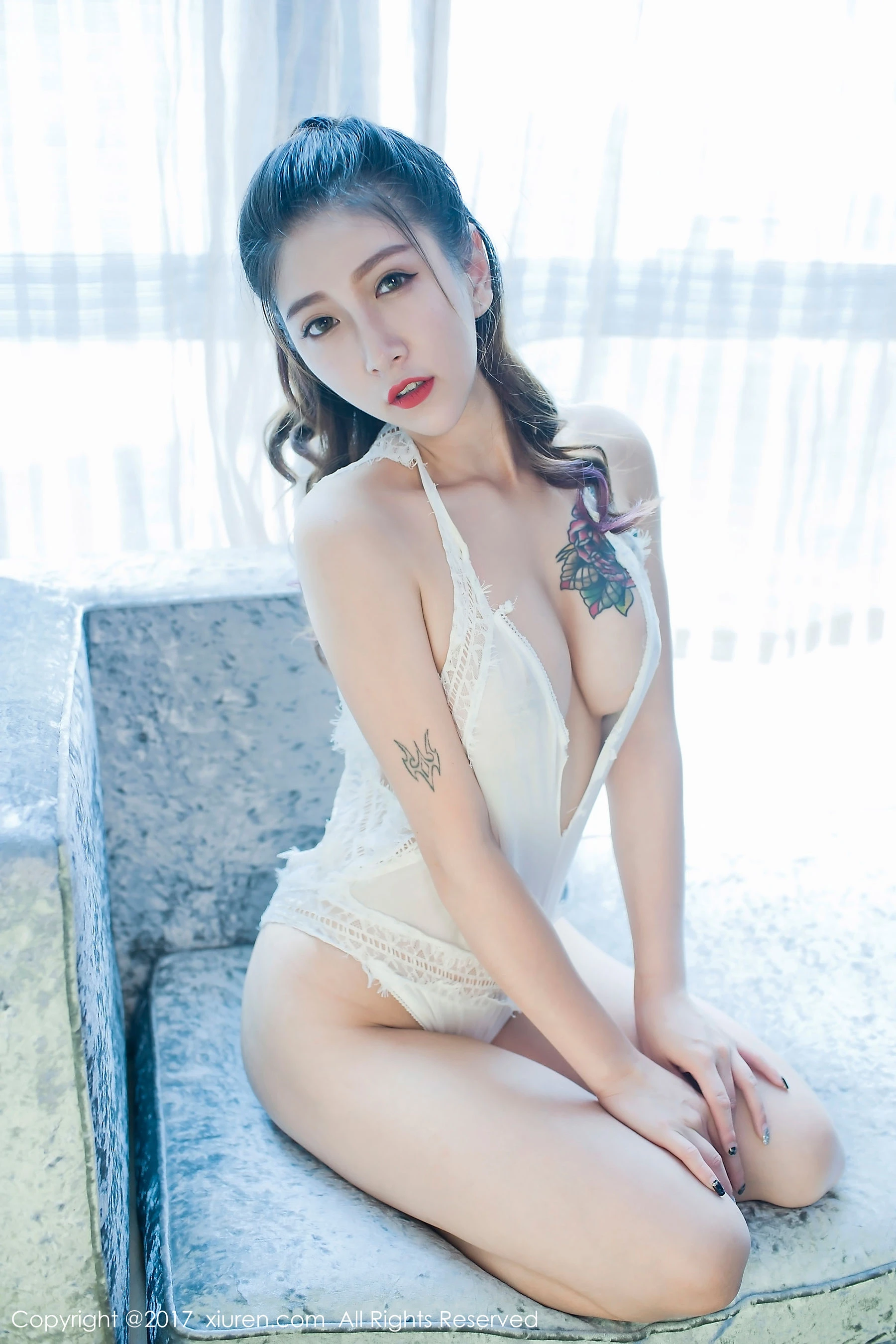 清晨彰化模特寫真精選 – 優雅室內奔放完美融合典藏 - 33