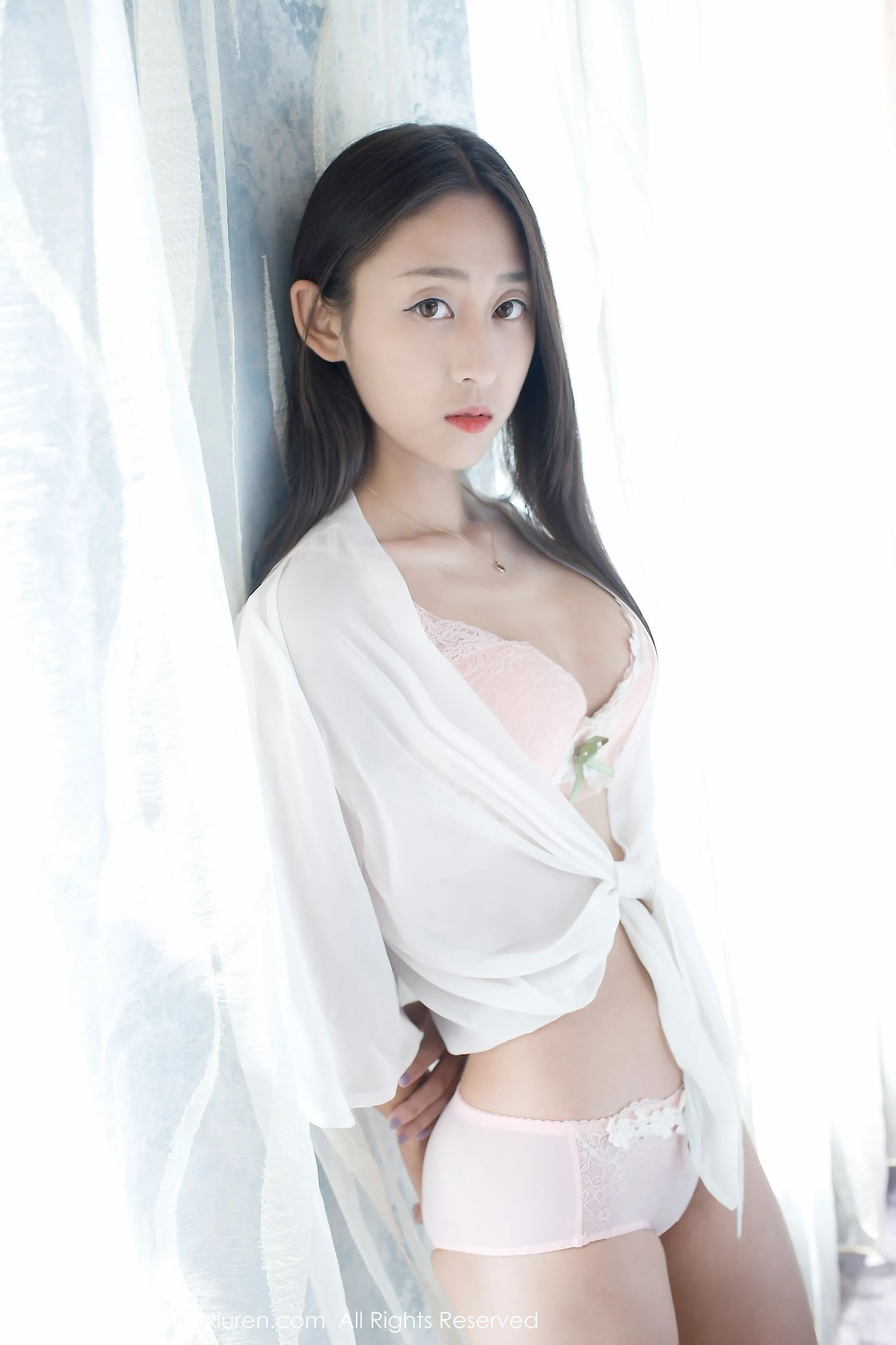 雪景限定模特魅惑寫真集 – 室內神秘瞬間捕捉典藏 - 20