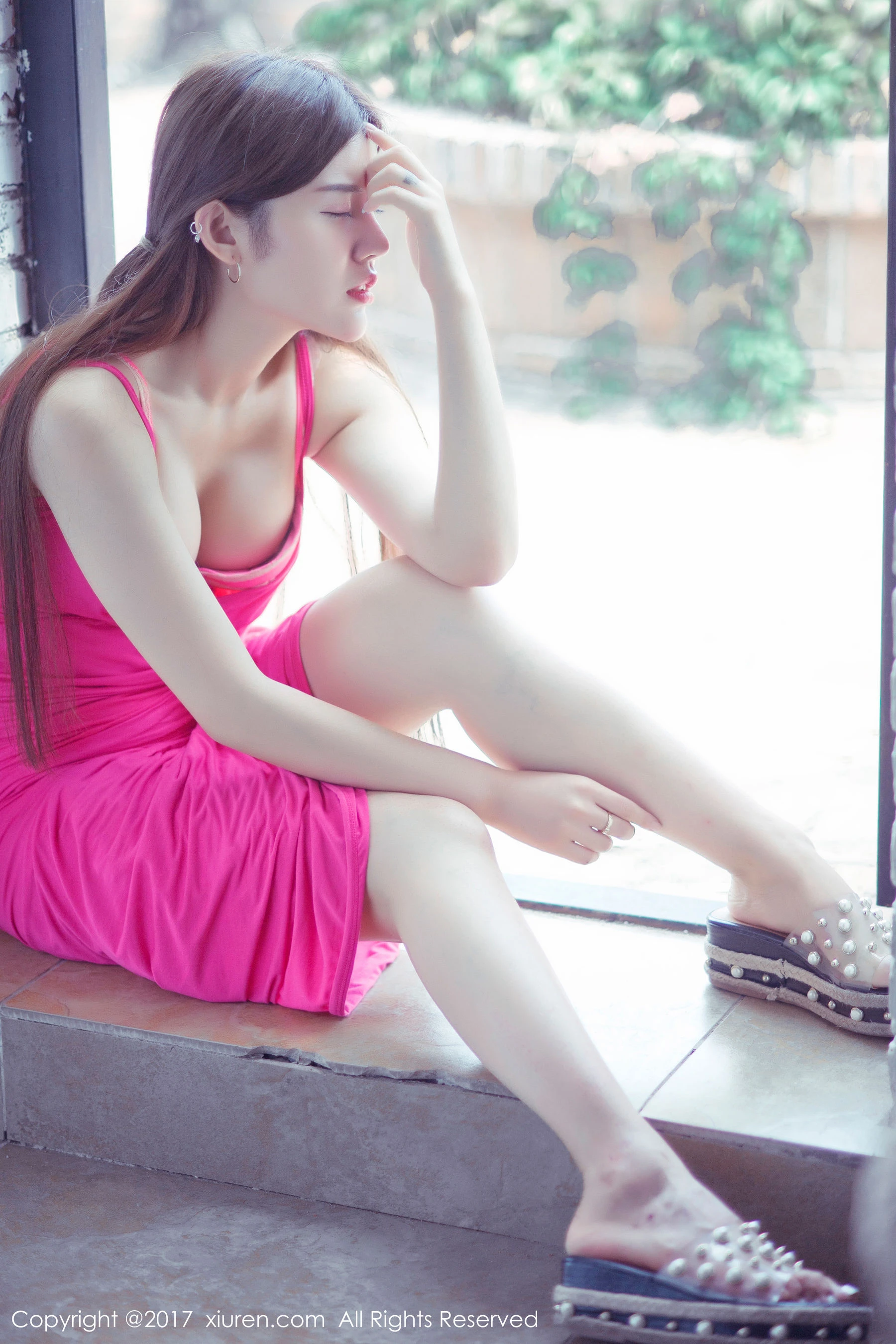 舞者甜美戶外寫真 – 秋季優雅風格展現珍藏 - 42