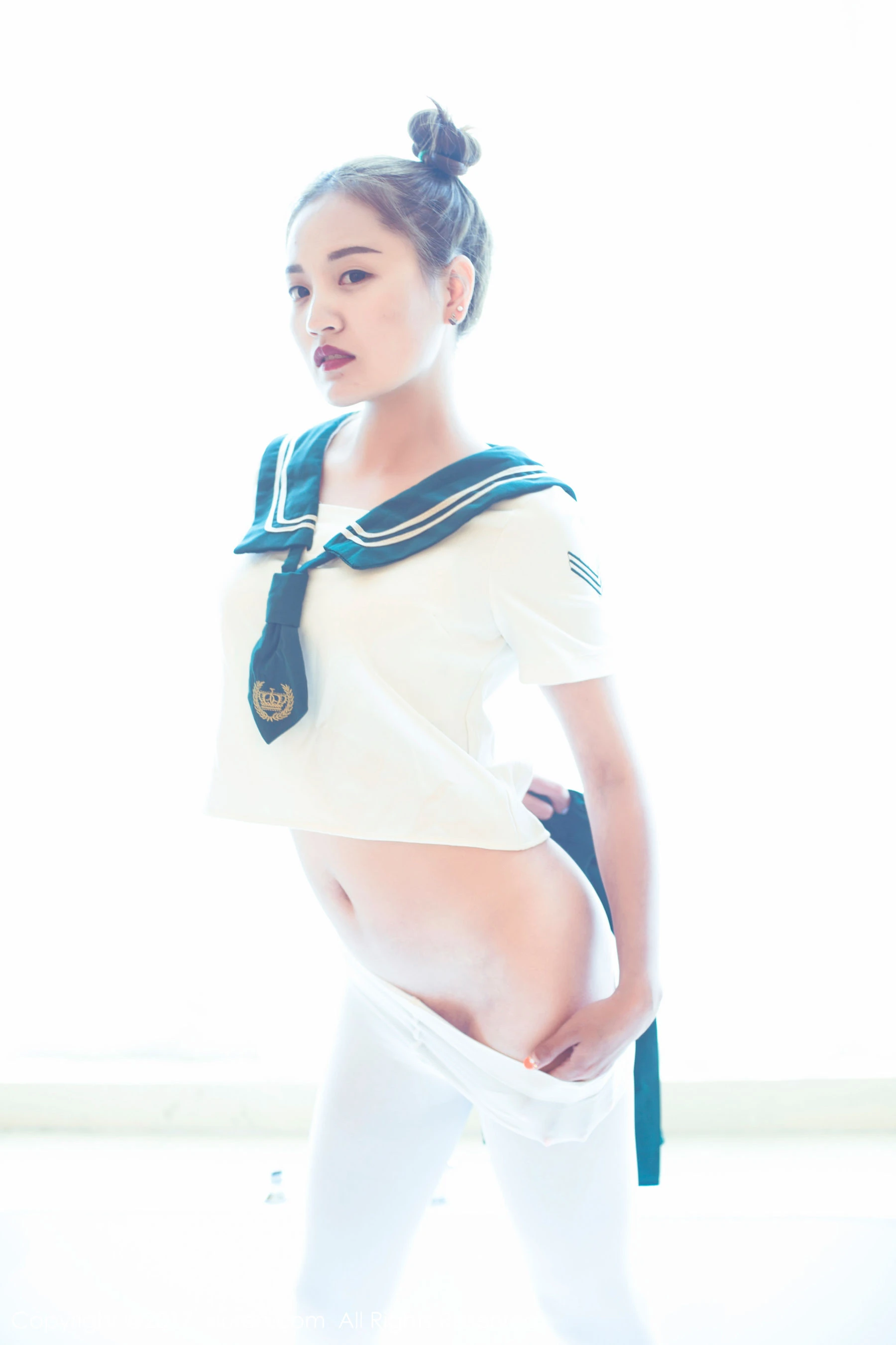 校花清純自然光寫真 – 春季激情風格展現精選 - 7