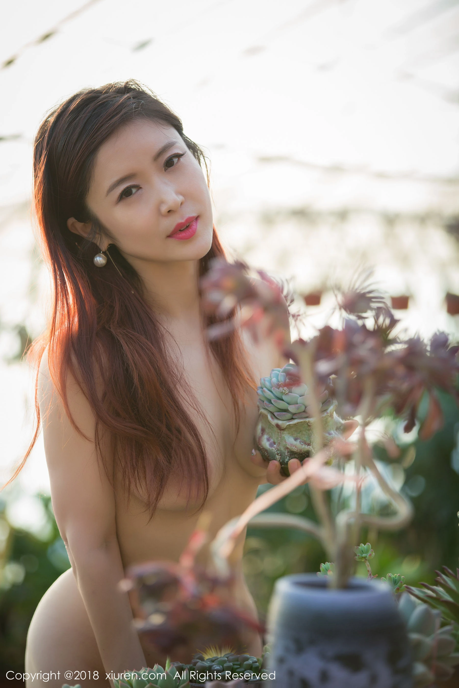 苗慄正午護士美照 – 清純魅力寫真館實錄珍藏 - 1
