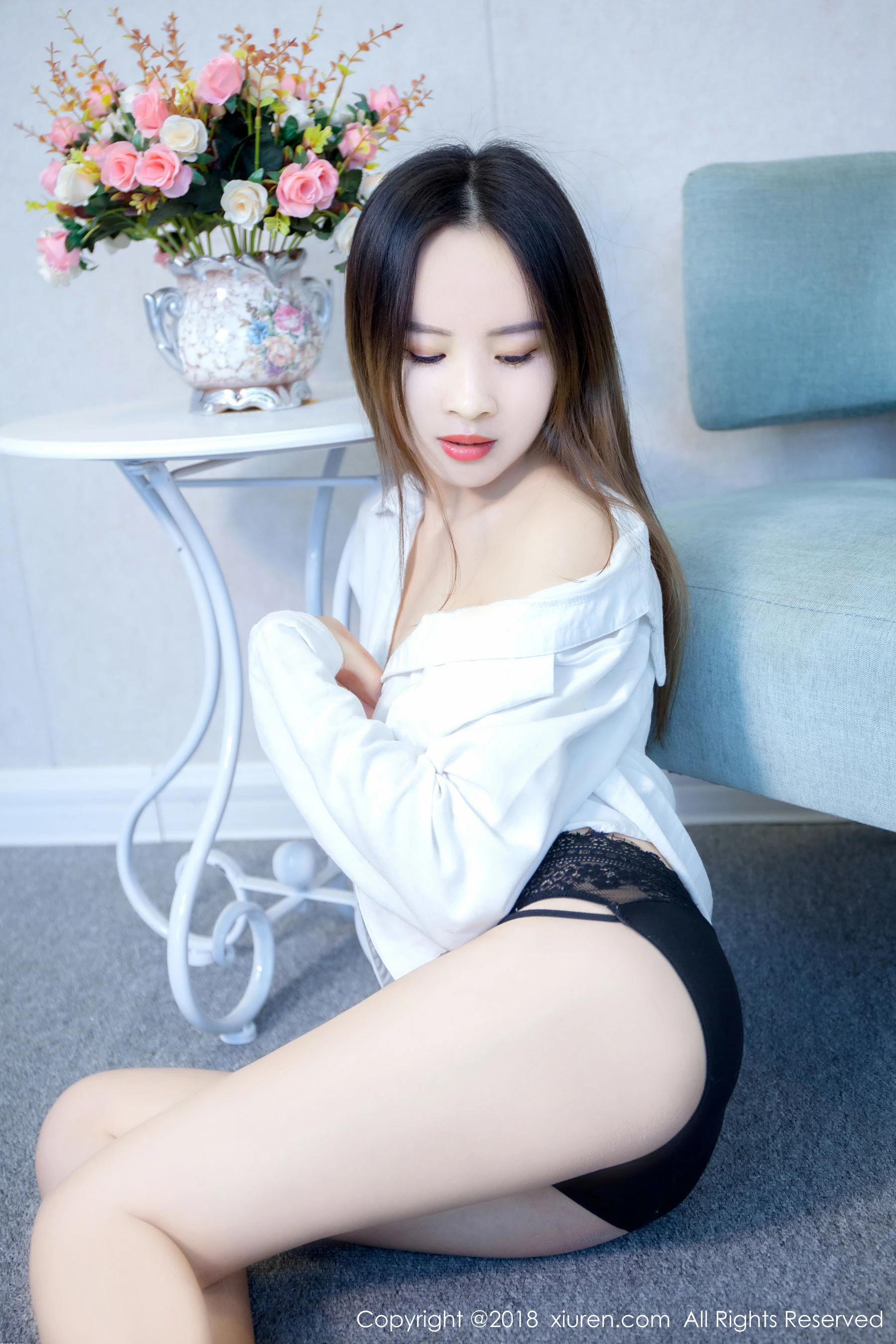 空姐性感攝影棚寫真 – 夏季奔放風格展現典藏 - 29