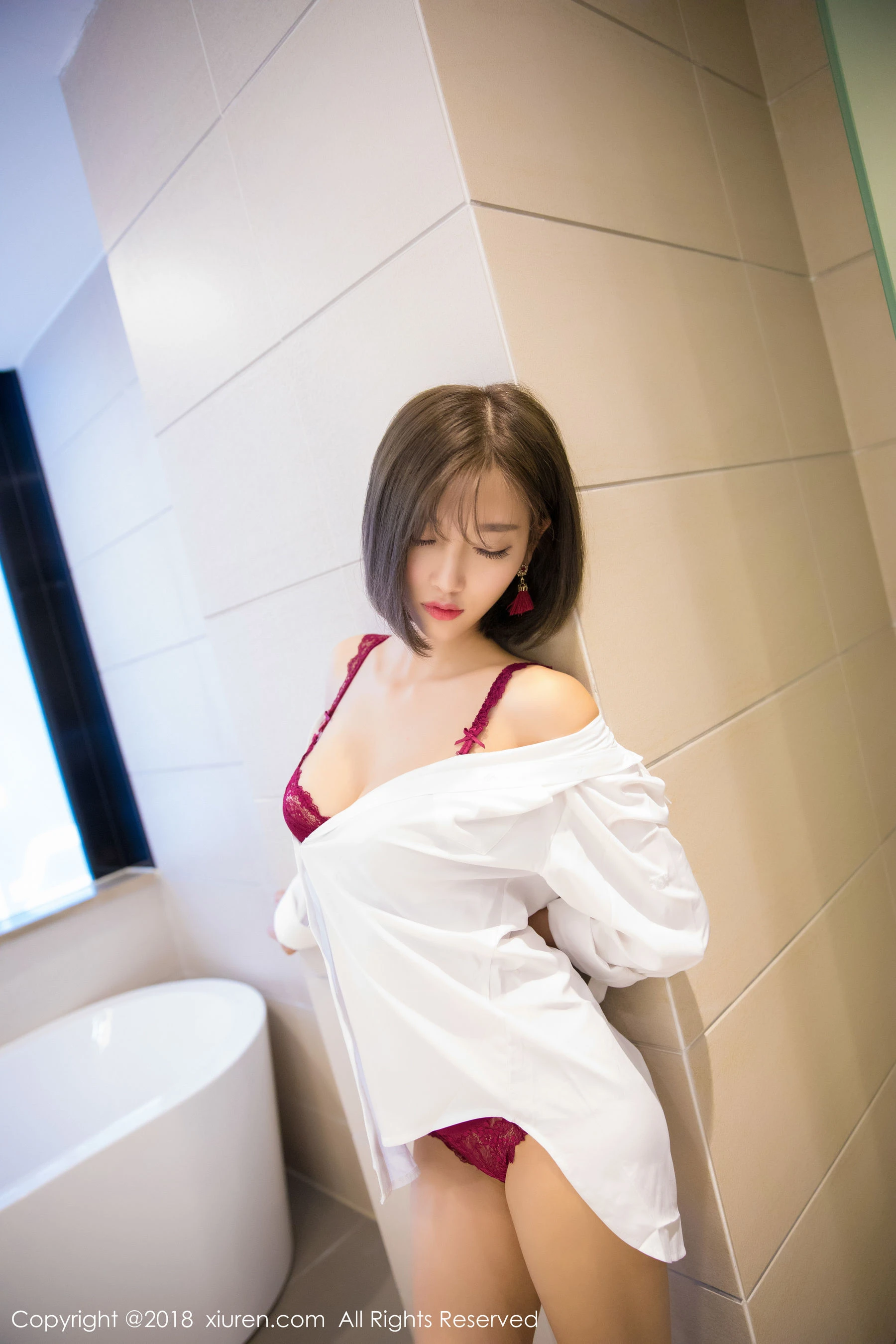 夏季限定主播甜美寫真集 – 戶外浪漫瞬間捕捉典藏 - 32