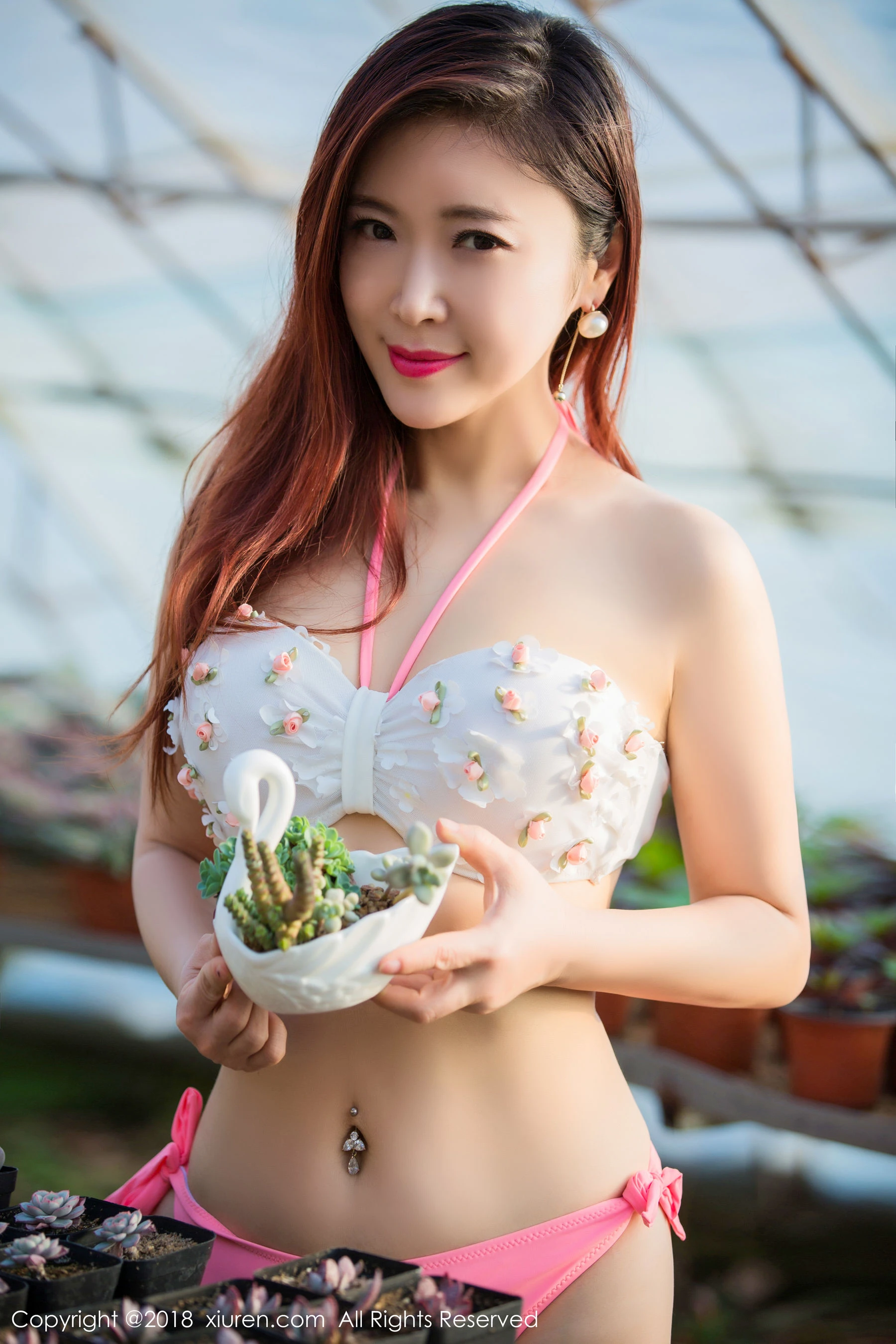 靜謐時刻主播攝影棚寫真 – 夏日性感風採再現獨家 - 5